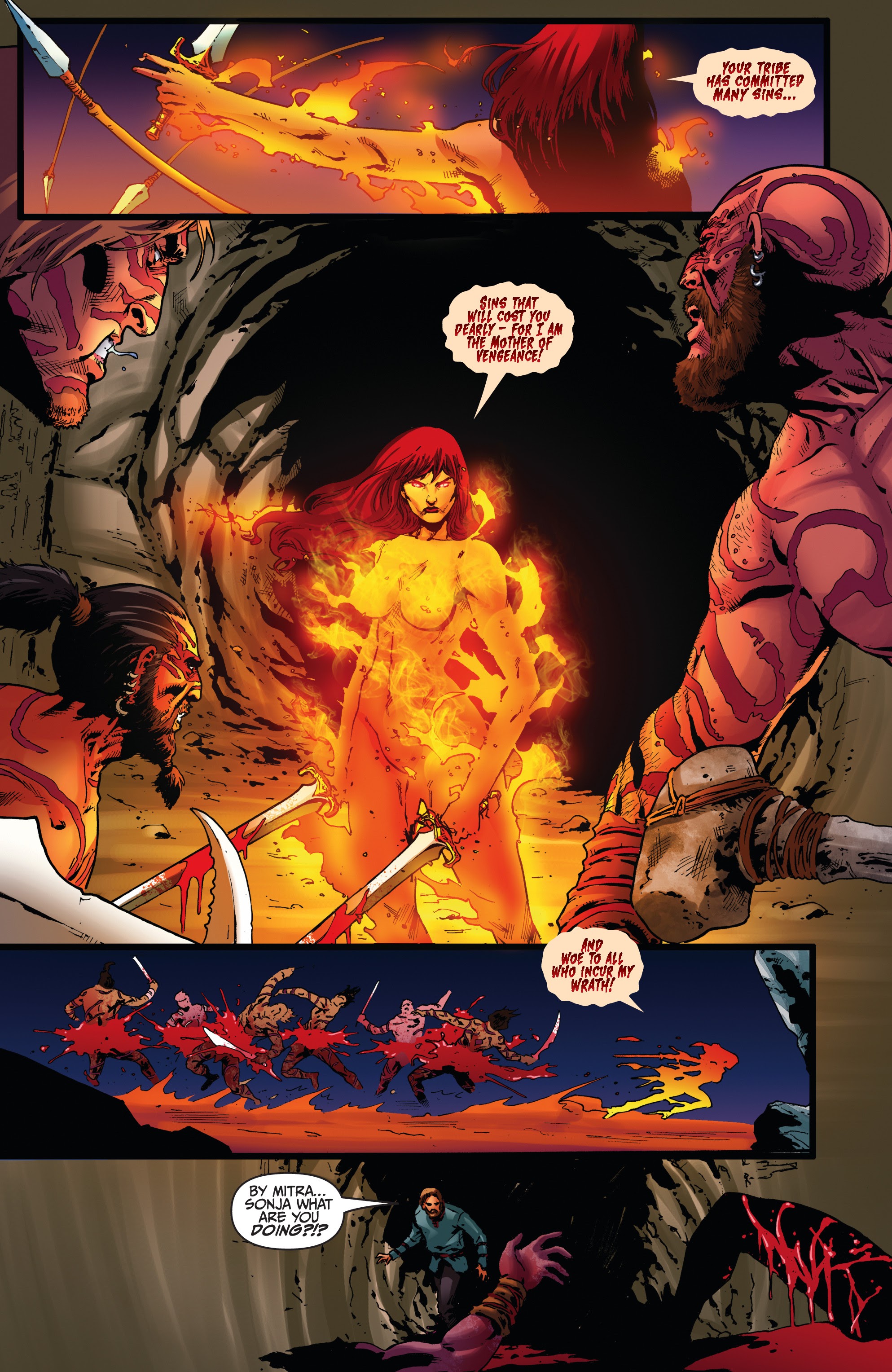 Read online Red Sonja: Vulture's Circle comic -  Issue # _TPB - 71
