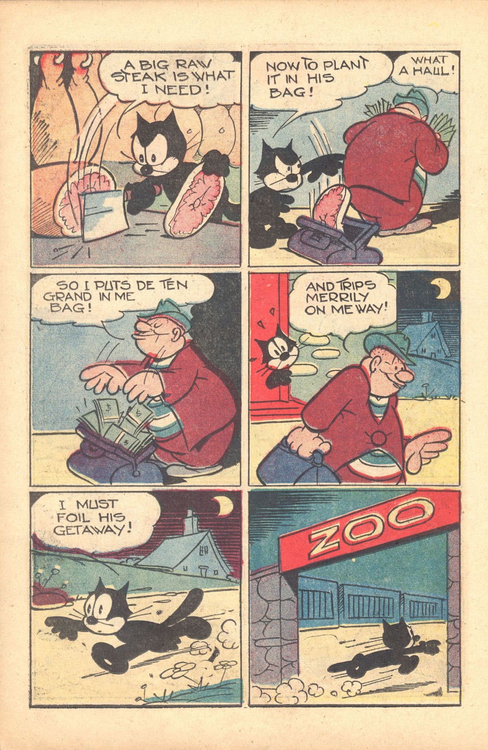 Read online Felix the Cat (1951) comic -  Issue #32 - 24