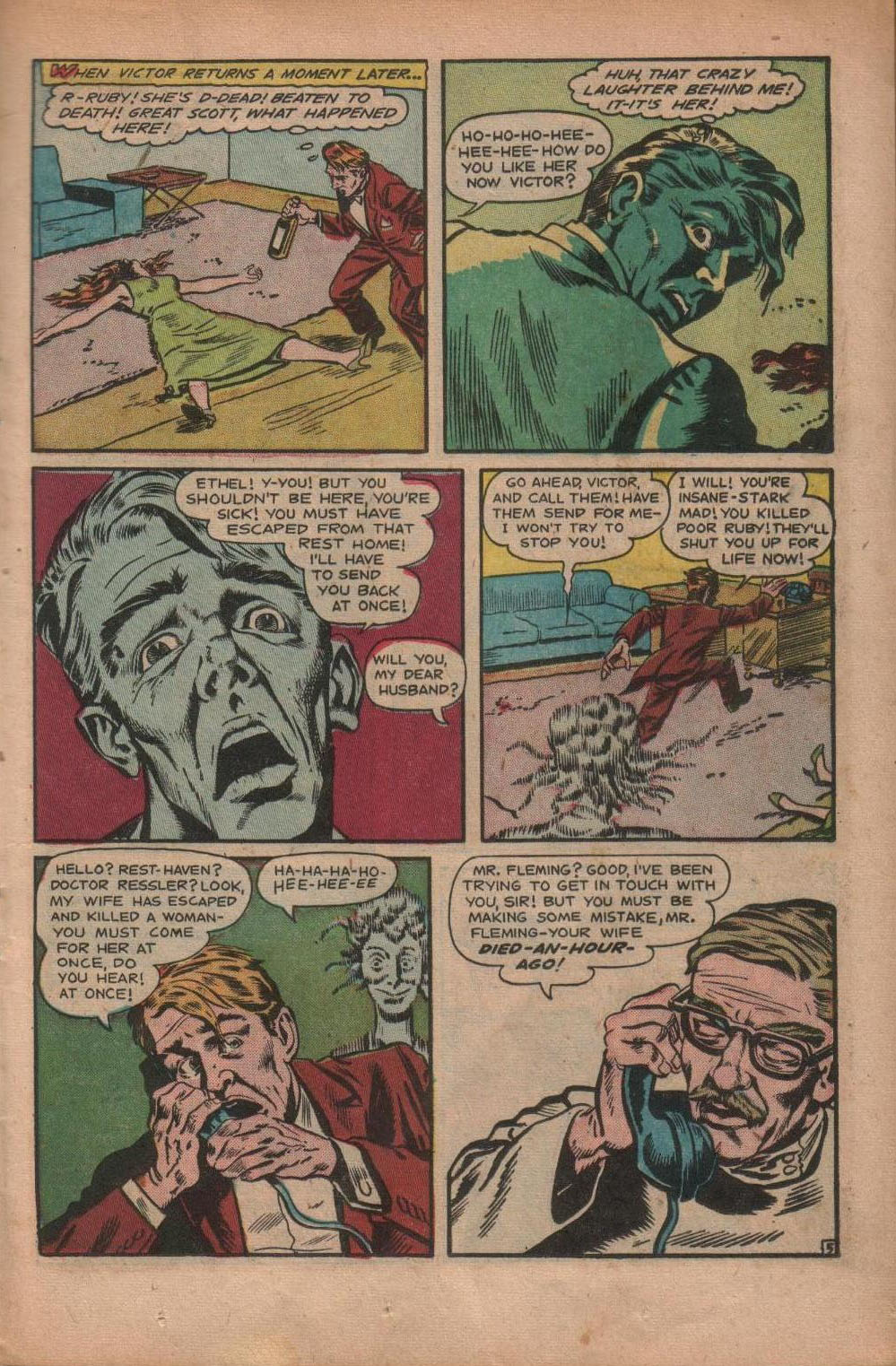 Read online Strange Fantasy comic -  Issue #6 - 14