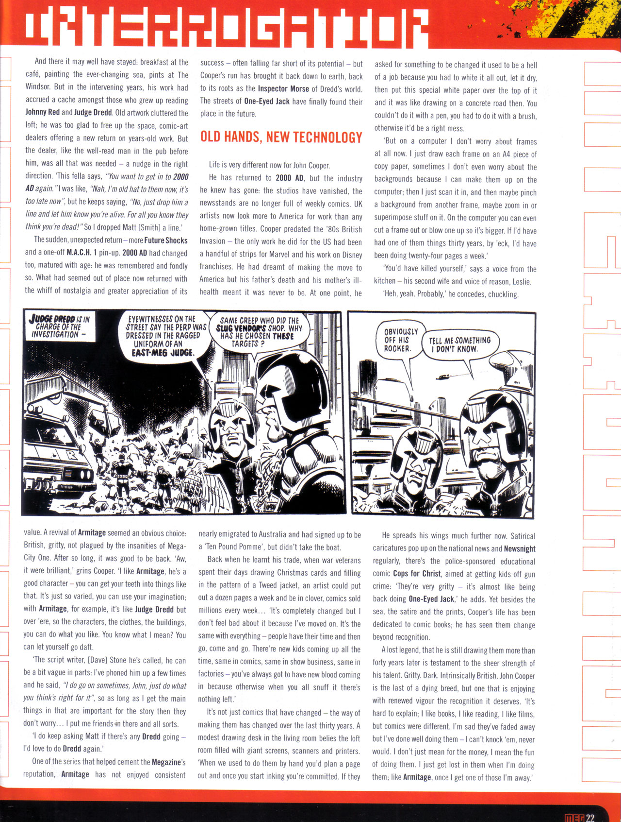 Read online Judge Dredd Megazine (Vol. 5) comic -  Issue #286 - 21