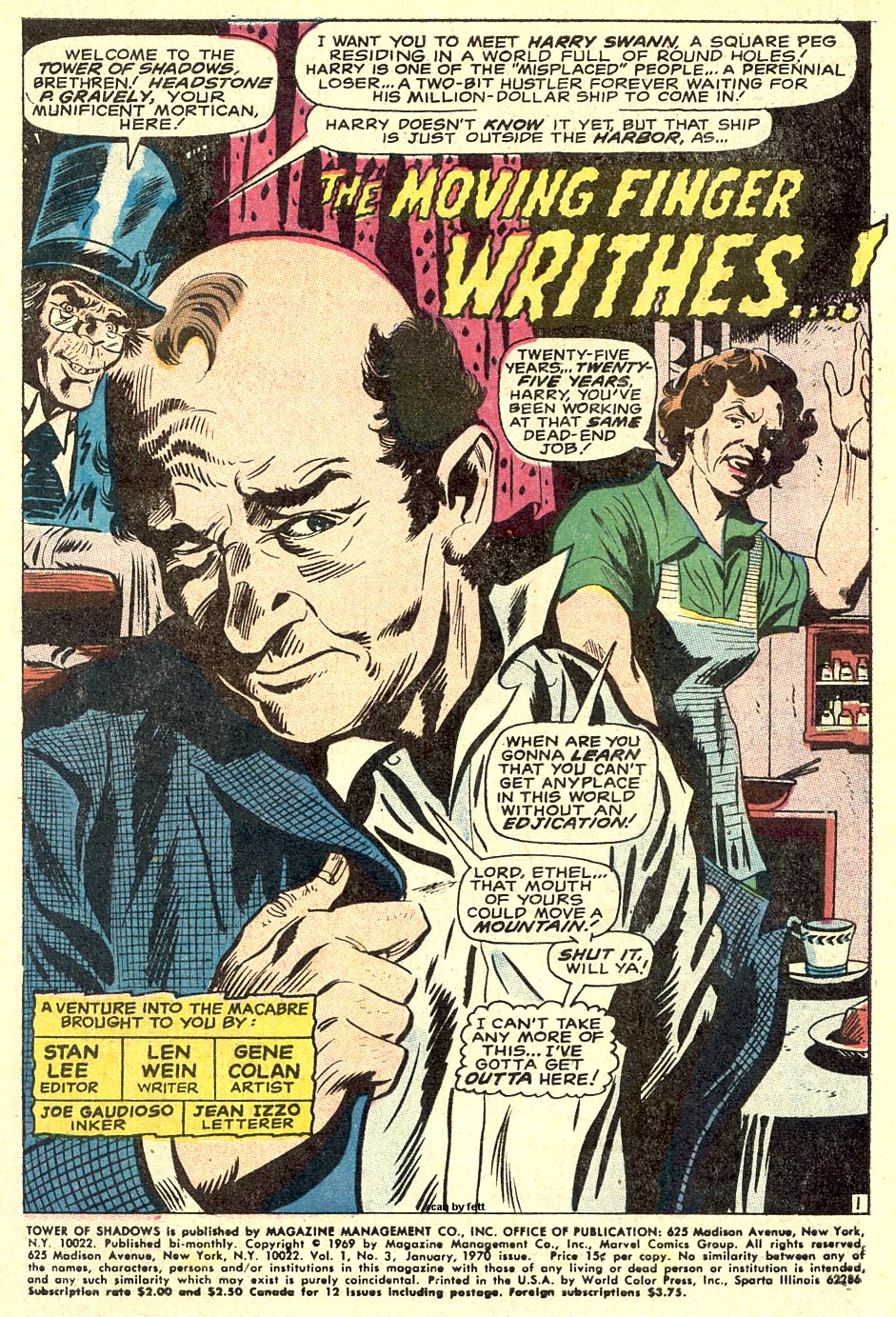 Read online Tower of Shadows comic -  Issue #3 - 3