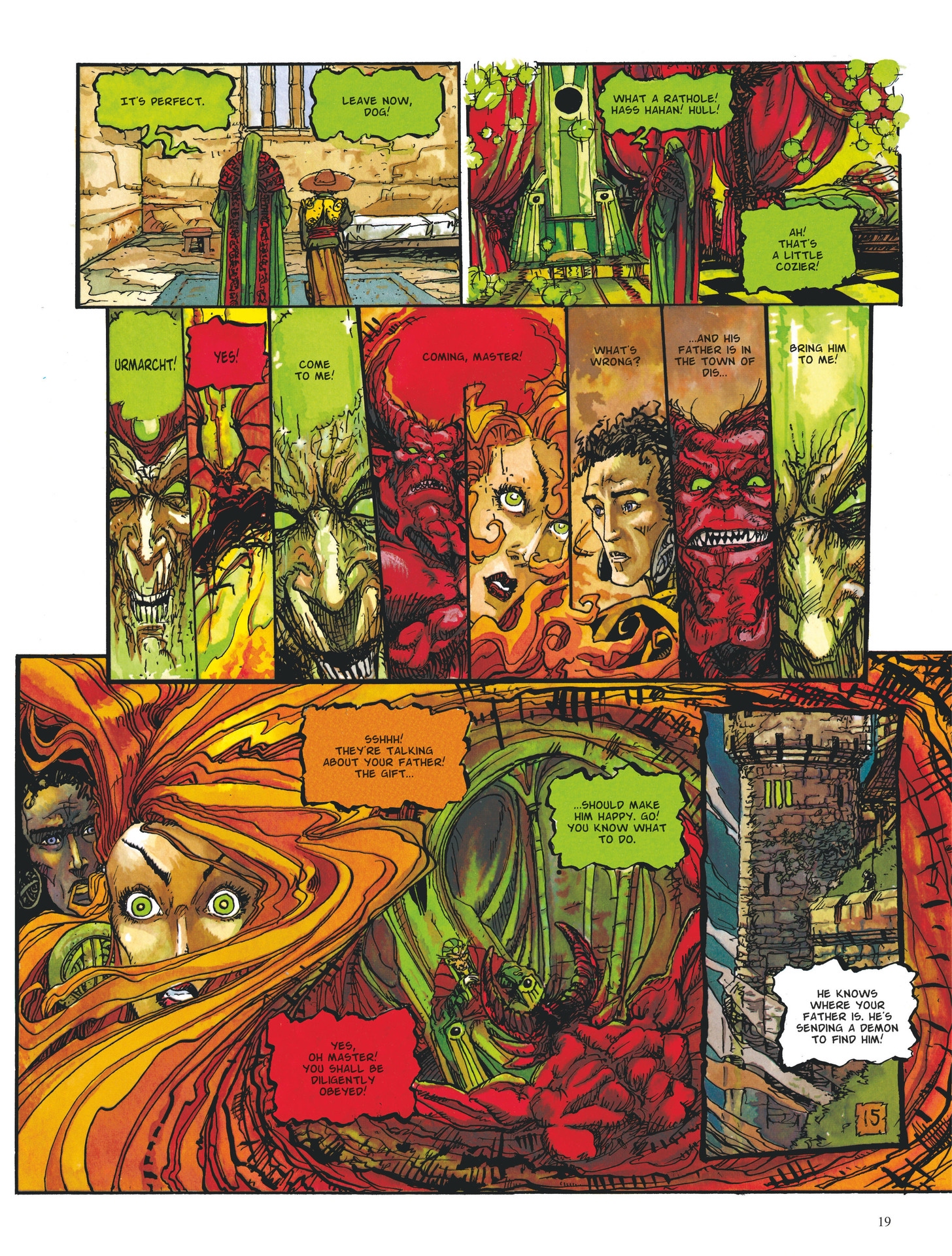 Read online The Black Moon Chronicles comic -  Issue #4 - 17