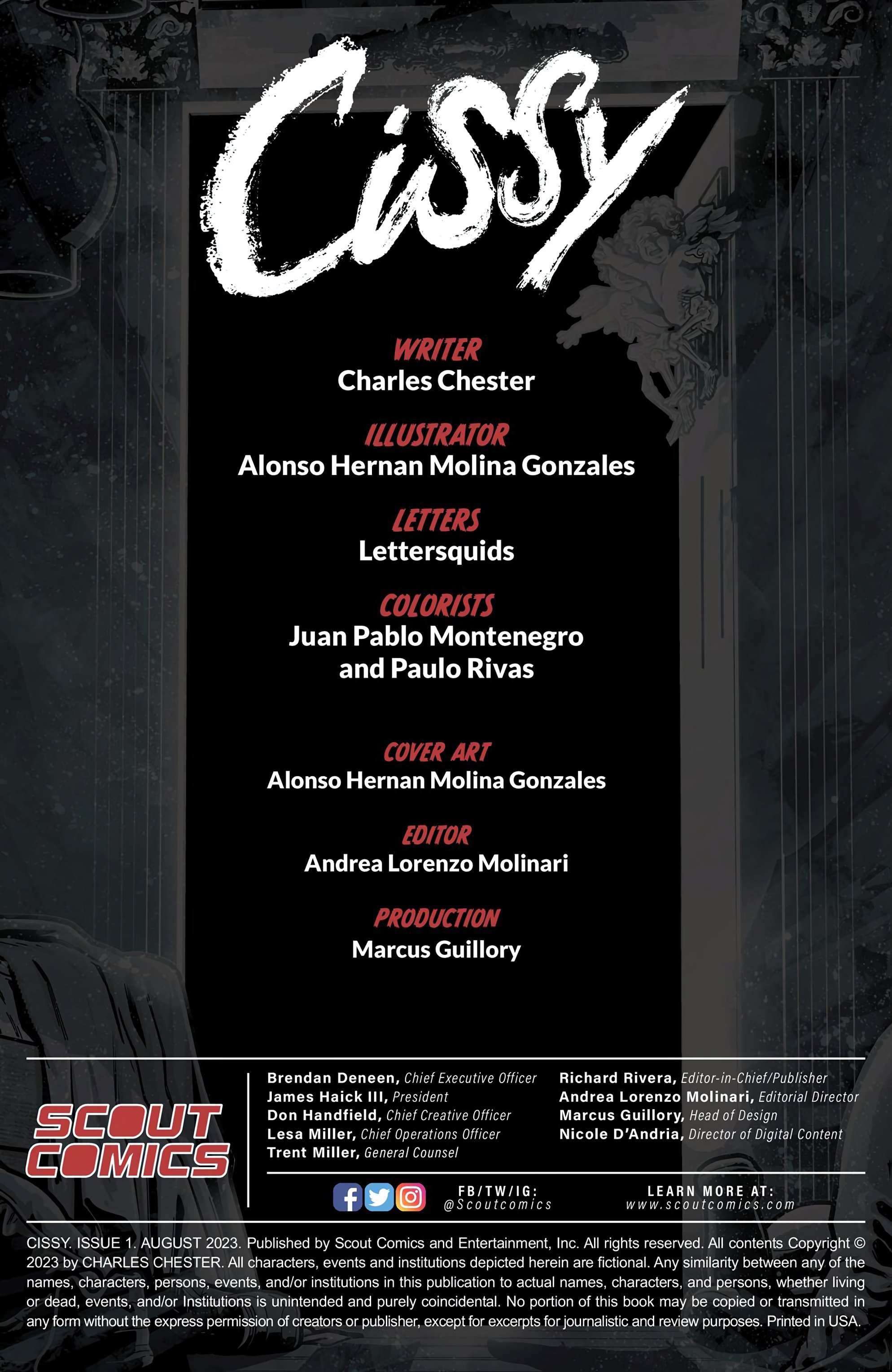 Read online Cissy comic -  Issue #1 - 2