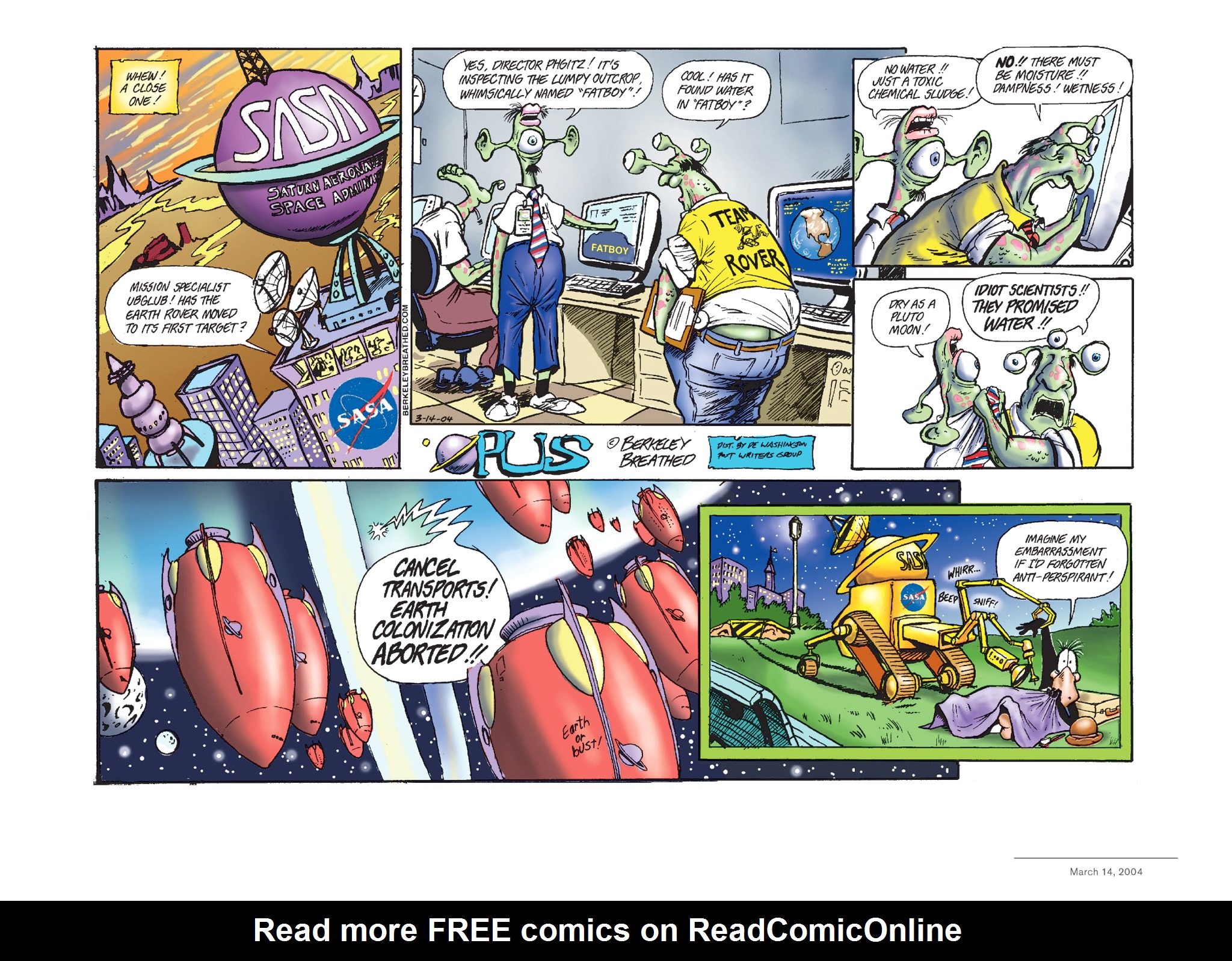 Read online Opus Complete Sunday Strips From 2003-2008 comic -  Issue # TPB (Part 1) - 23