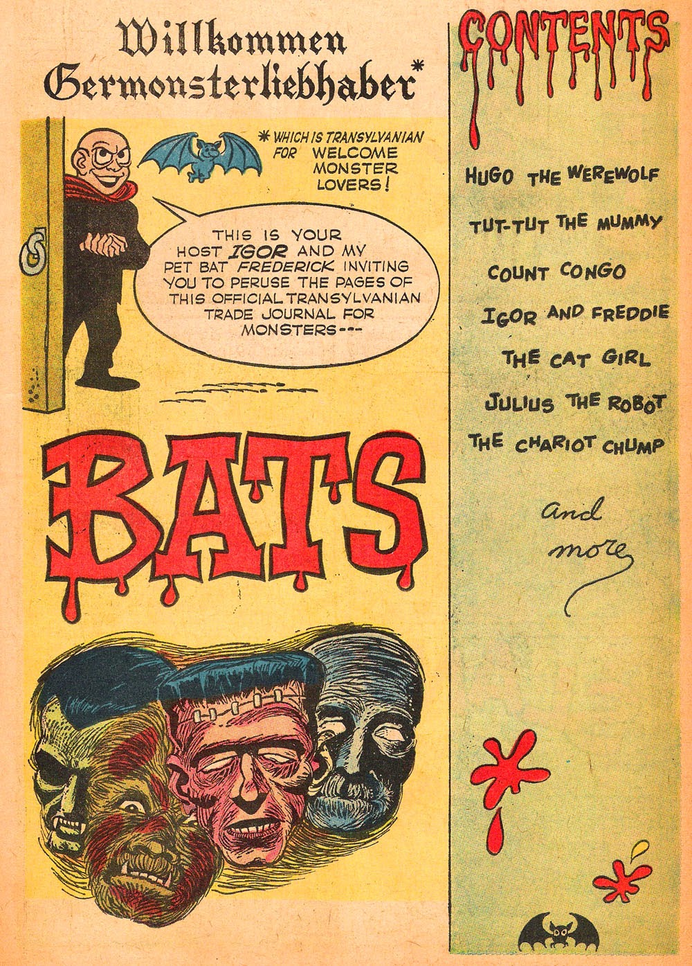 Read online Tales Calculated to Drive You Bats (1966) comic -  Issue # Full - 3