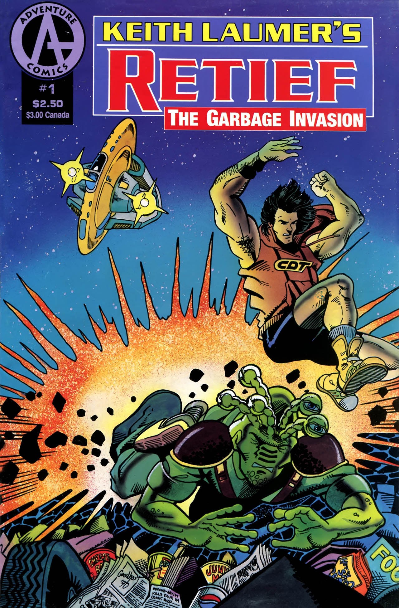 Read online Retief: The Garbage Invasion comic -  Issue # Full - 1
