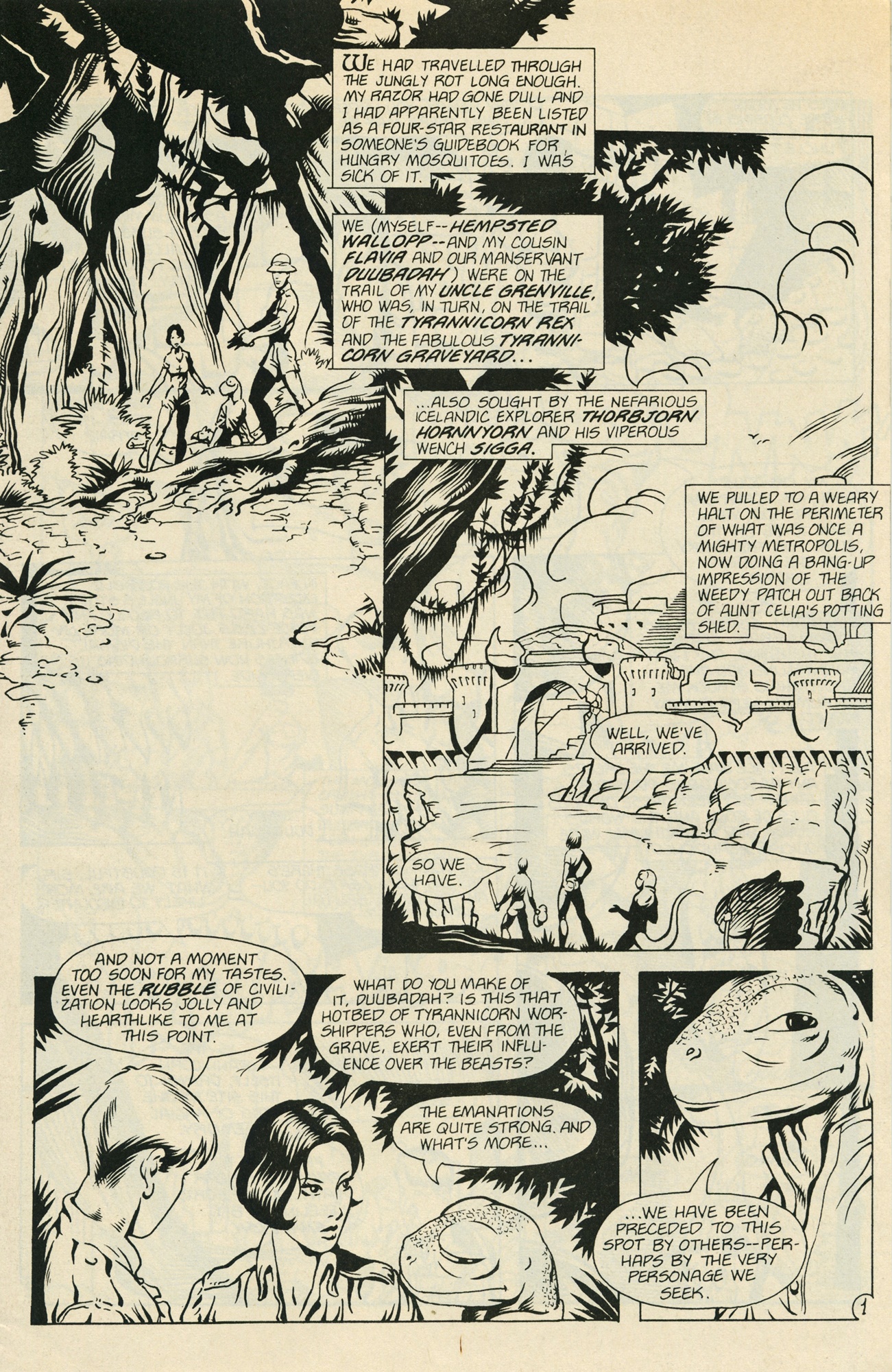 Read online Dinosaur Rex comic -  Issue #3 - 3