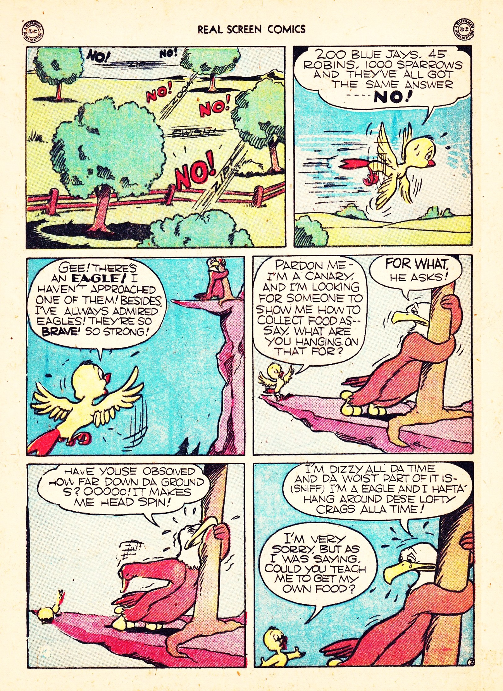 Read online Real Screen Comics comic -  Issue #15 - 34