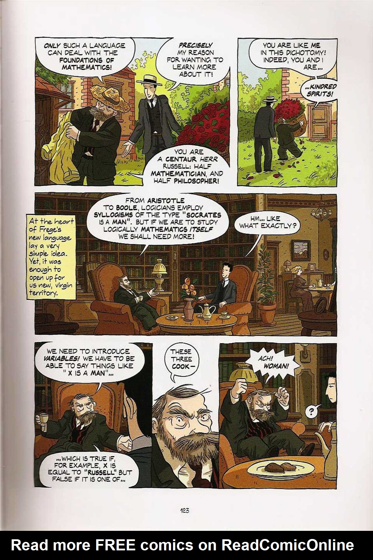 Read online Logicomix comic -  Issue # TPB - 115