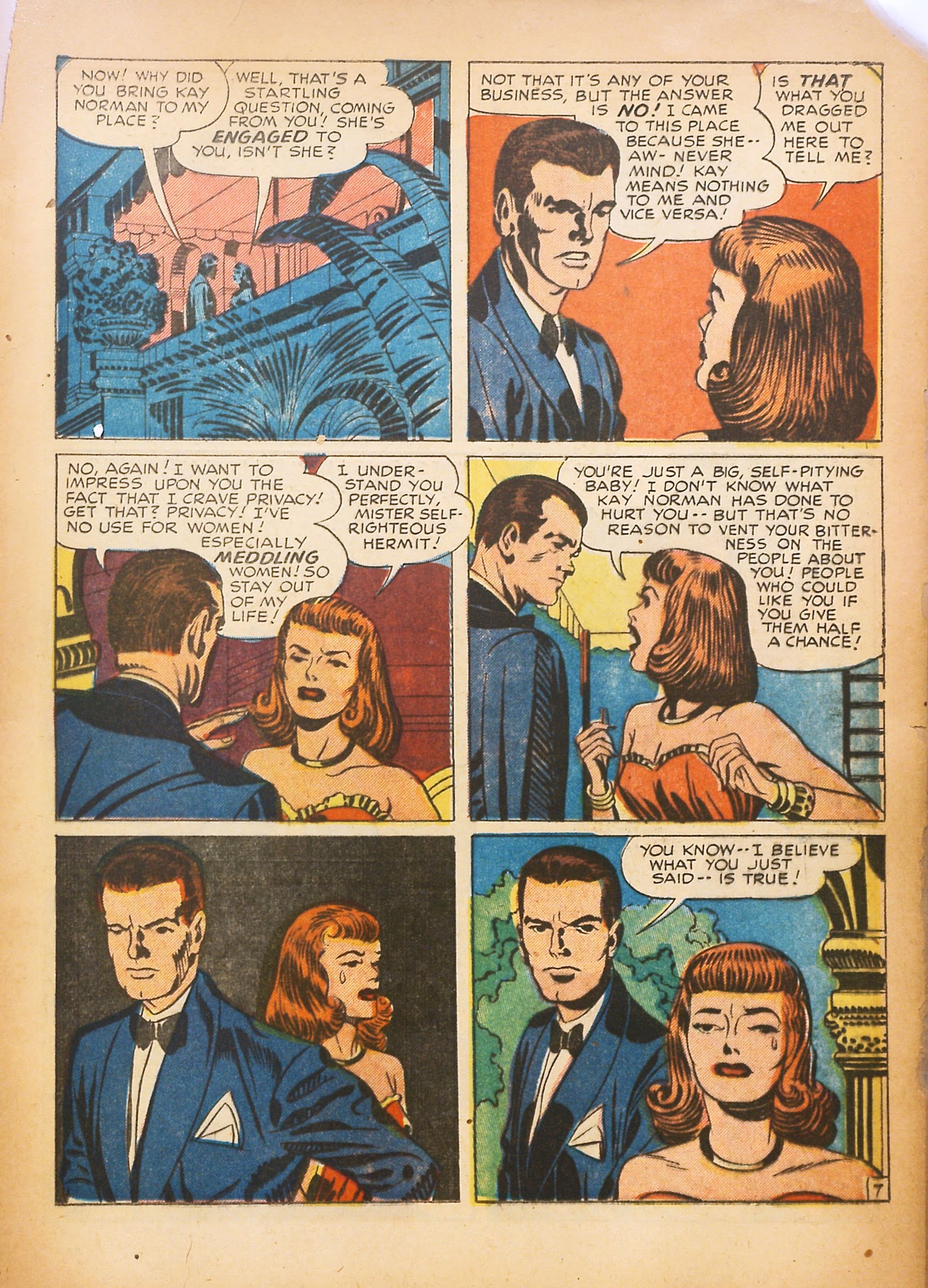 Read online Young Love (1949) comic -  Issue #1 - 9