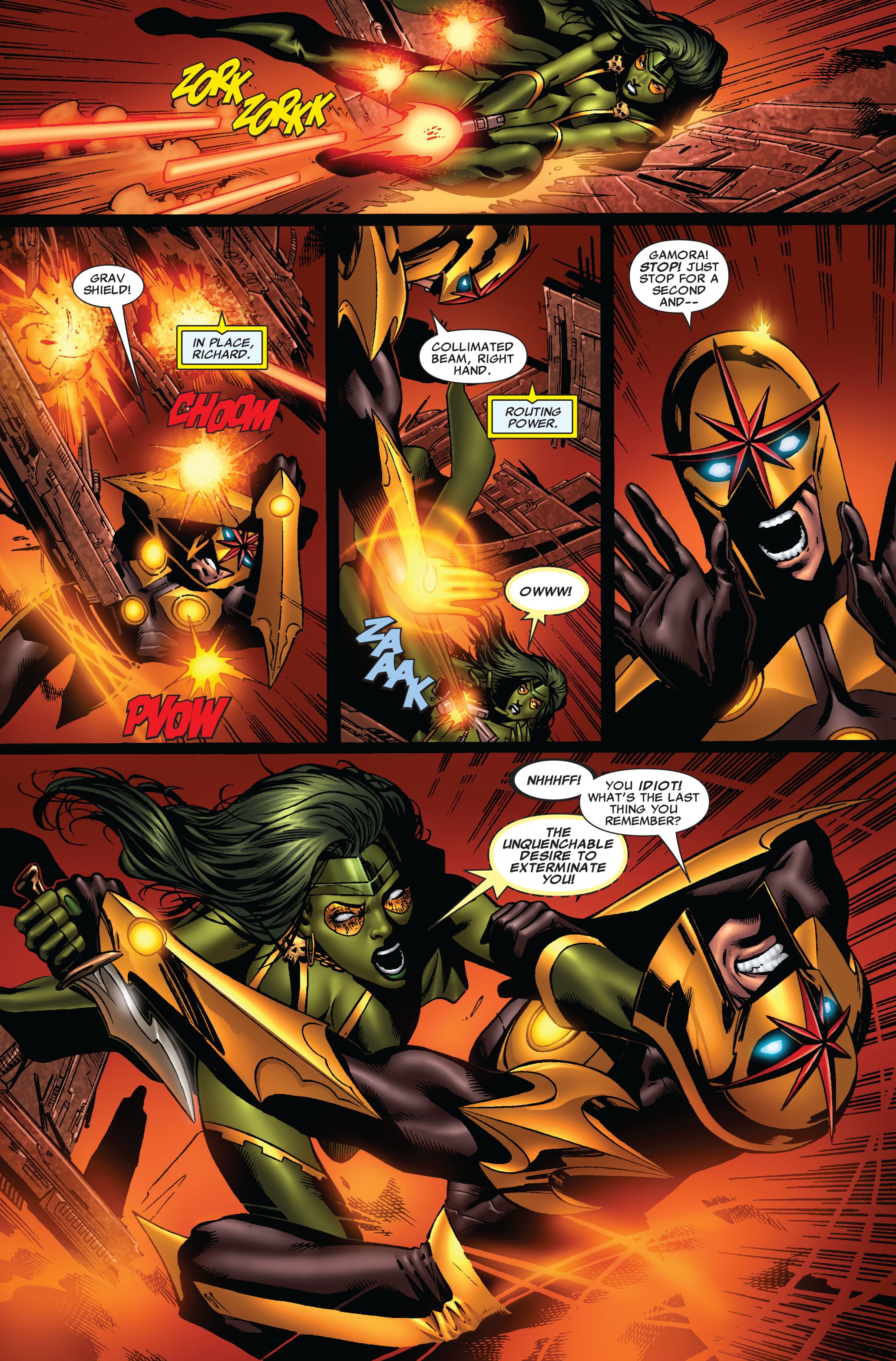 Read online Nova (2007) comic -  Issue # Nova - 5
