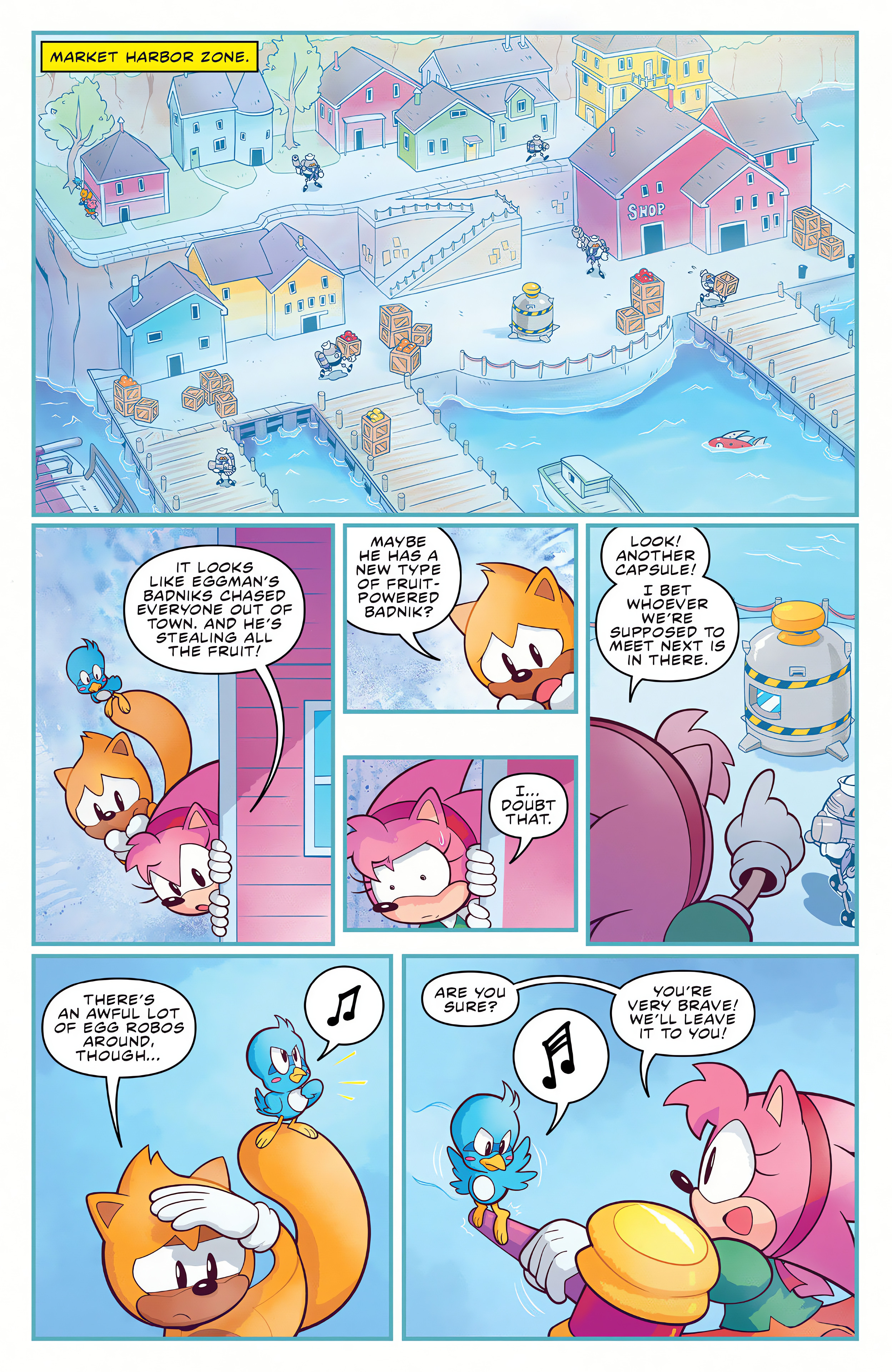 Read online Sonic the Hedgehog: Amy's 30th Anniversary Special comic -  Issue # Full - 15