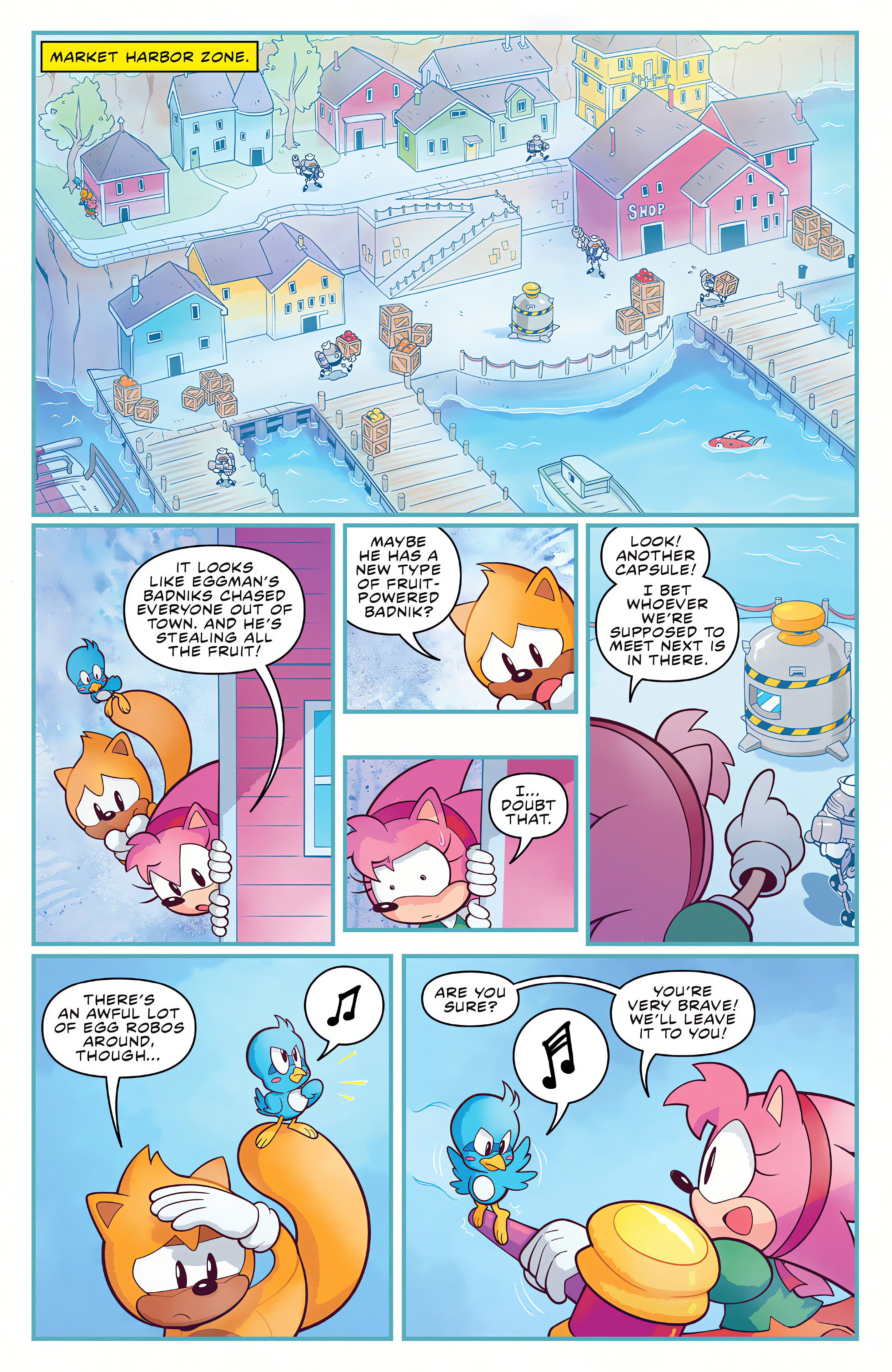 Read online Sonic the Hedgehog: Amy's 30th Anniversary Special comic -  Issue # Full - 15