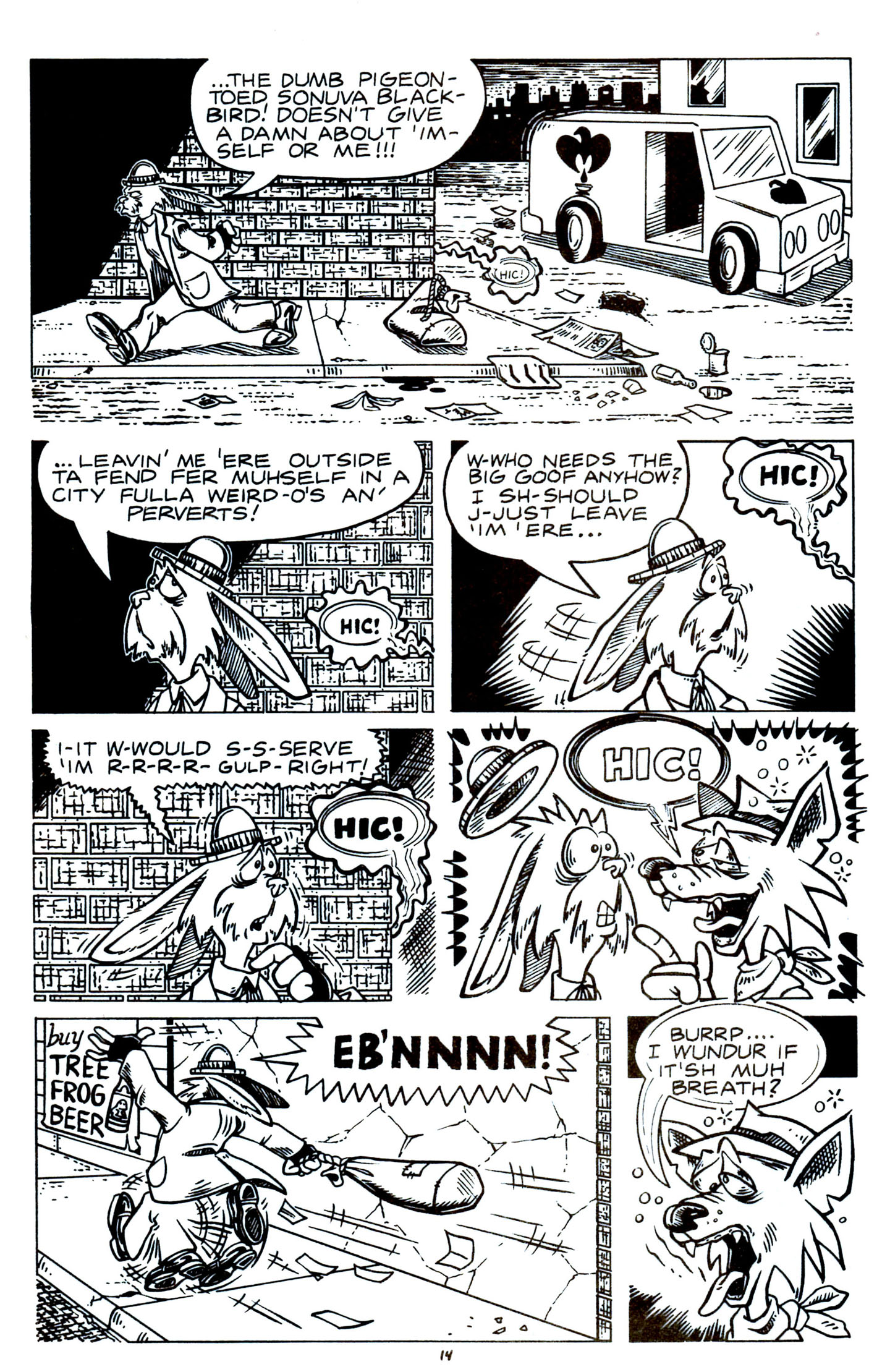 Read online Eb'nn comic -  Issue #1 - 16