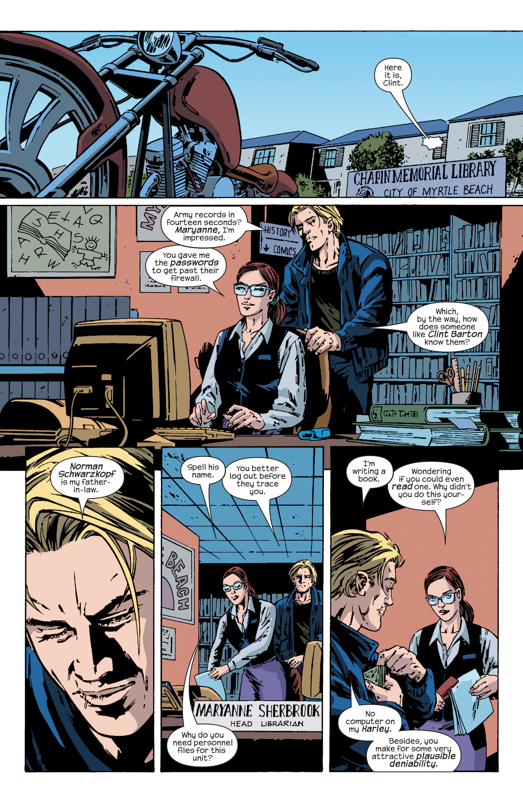 Read online Hawkeye (2003) comic -  Issue #3 - 5
