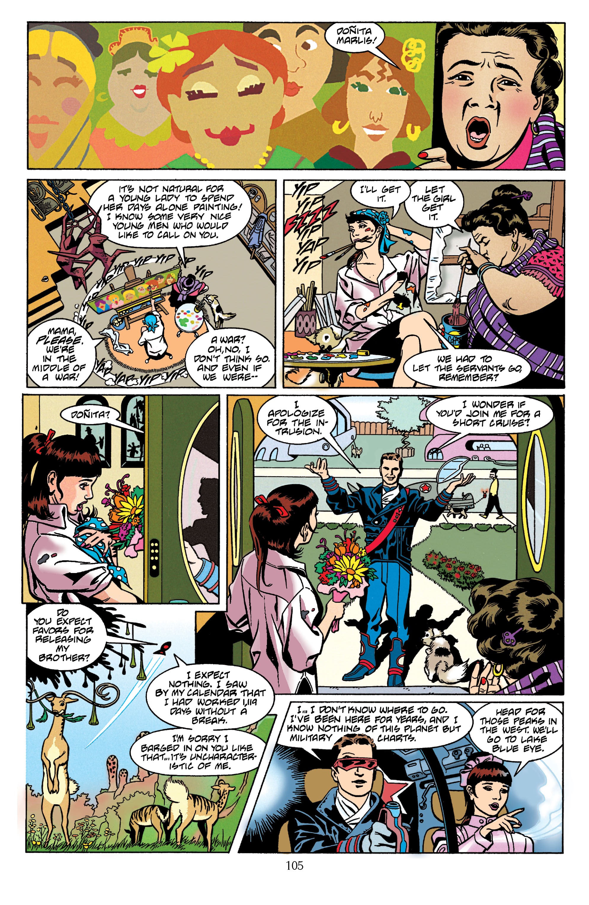 Read online Nexus Newspaper Strips: The Coming of Gourmando comic -  Issue # TPB (Part 2) - 4