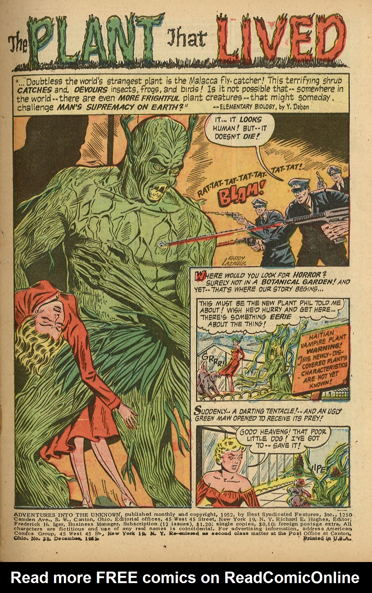 Read online Adventures Into The Unknown comic -  Issue #38 - 3
