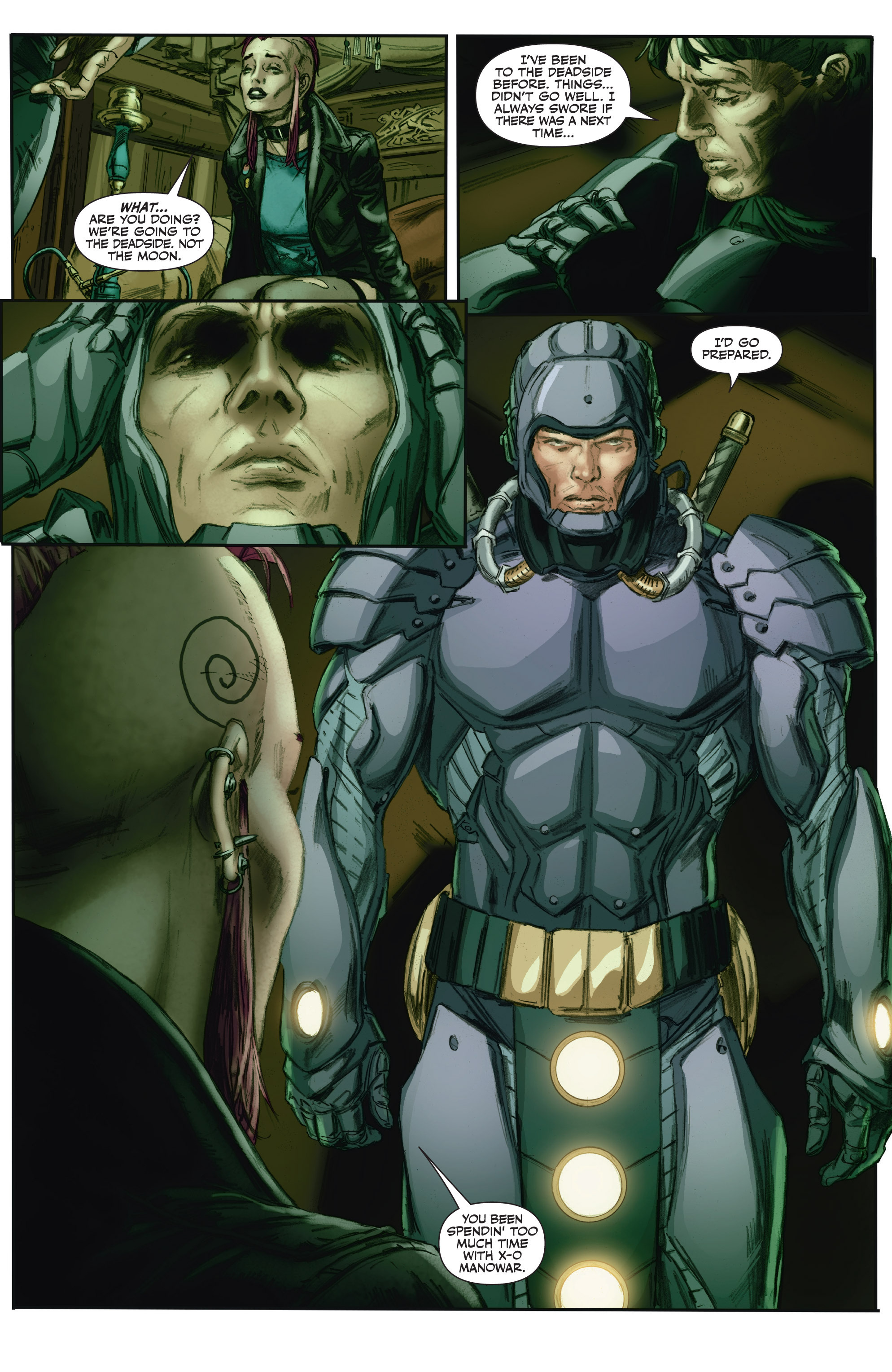 Read online Ninjak (2015) comic -  Issue # _Deluxe Edition 1 (Part 4) - 10