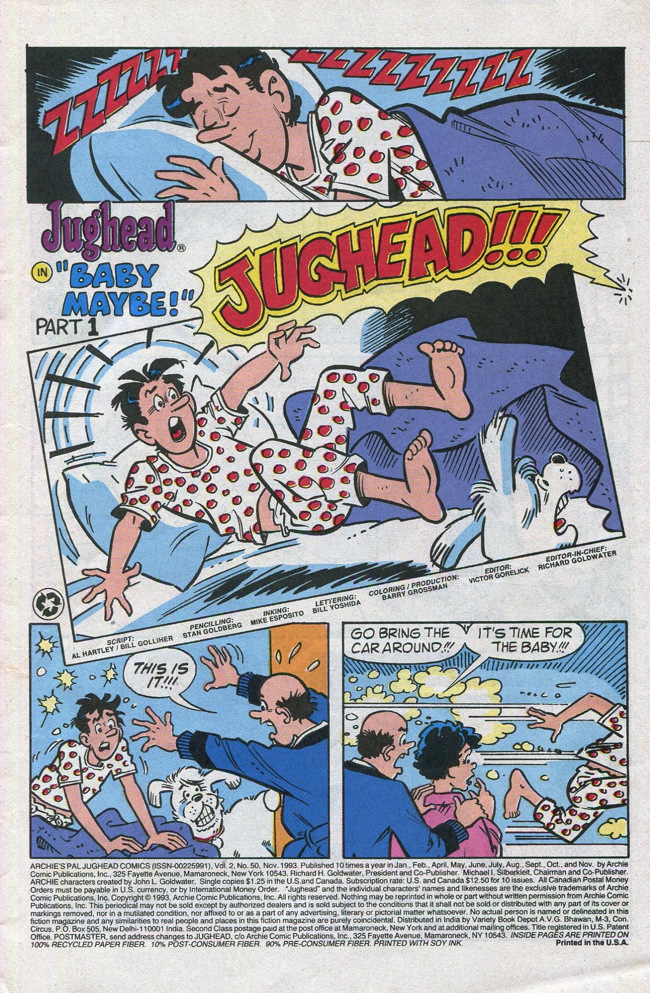 Read online Archie's Pal Jughead Comics comic -  Issue #50 - 3