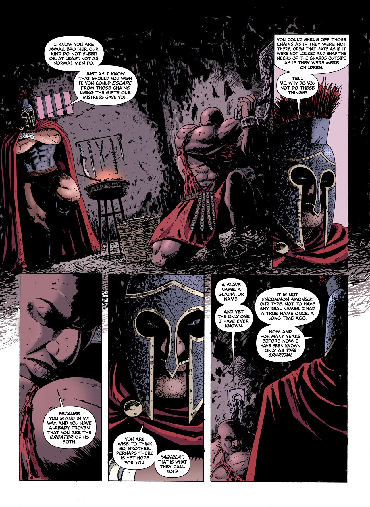 Read online Aquila comic -  Issue # _TPB - 35