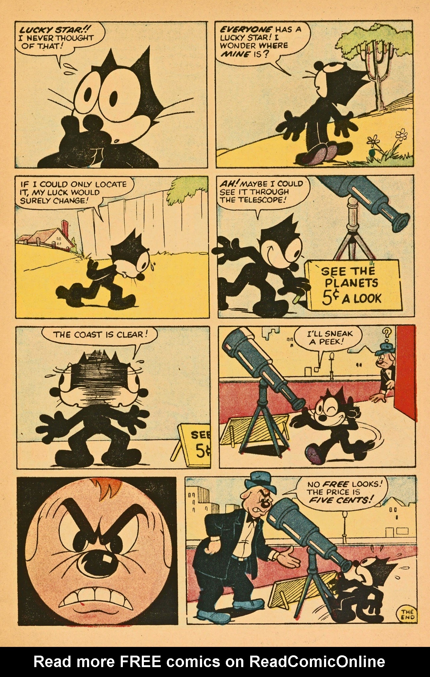 Read online Felix the Cat (1955) comic -  Issue #113 - 9