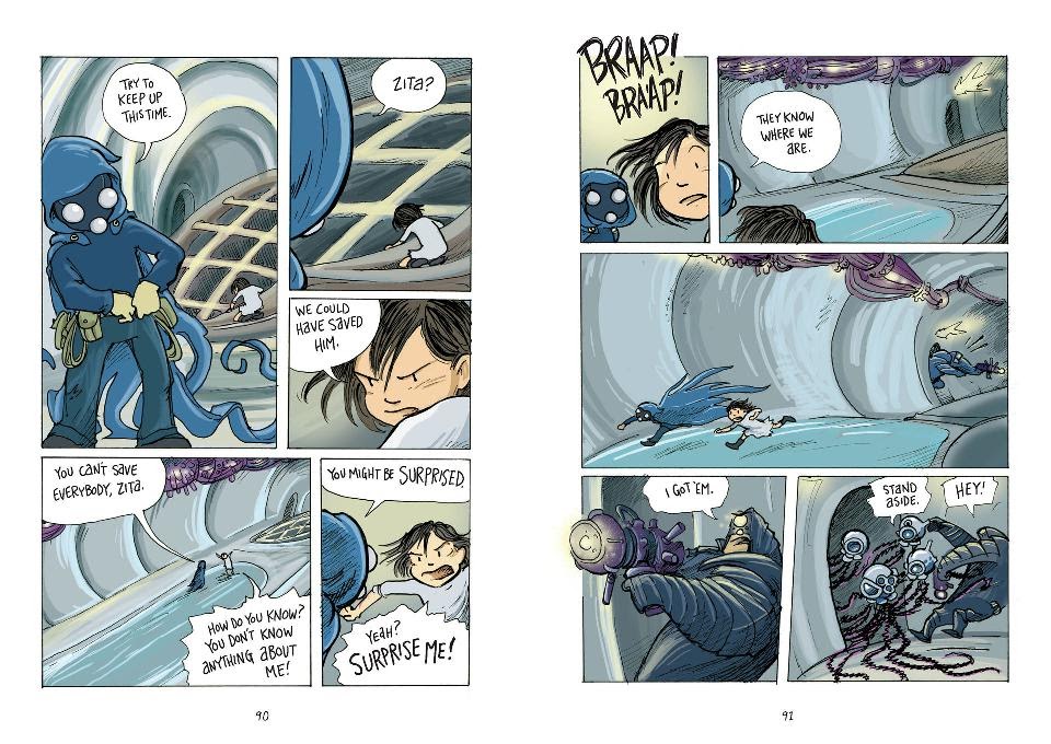 Read online The Return of Zita the Spacegirl comic -  Issue # TPB - 49