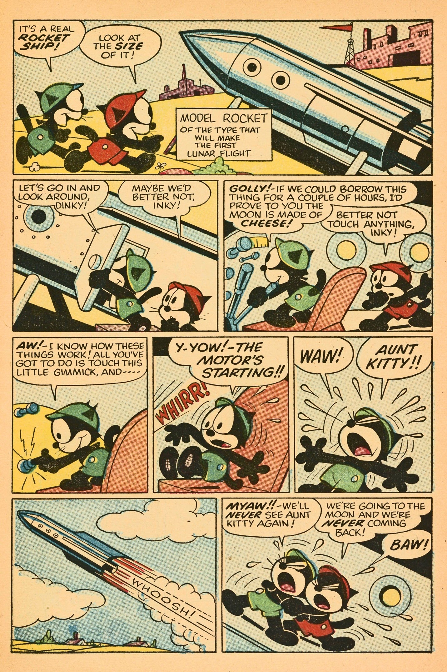 Read online Felix the Cat (1955) comic -  Issue #110 - 31