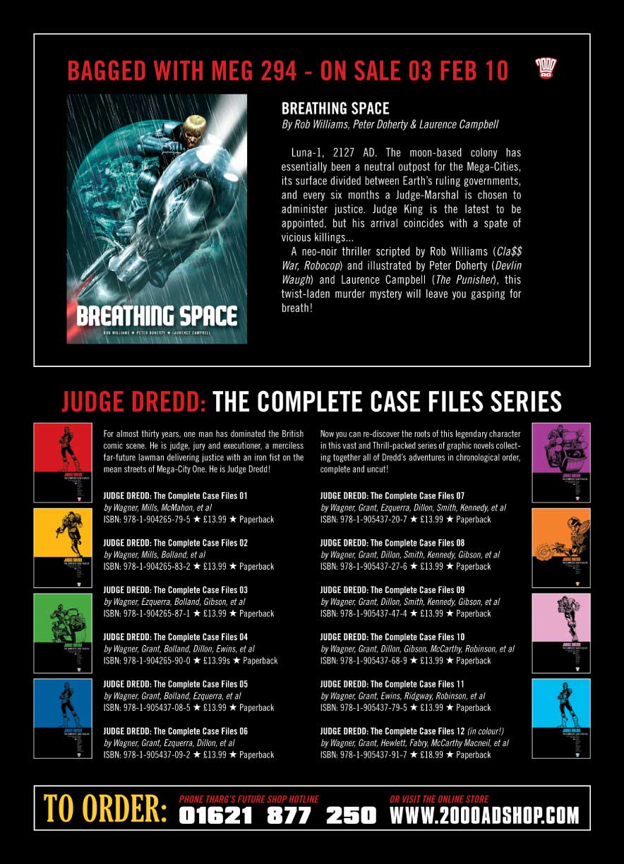 Read online Judge Dredd Megazine (Vol. 5) comic -  Issue #293 - 130