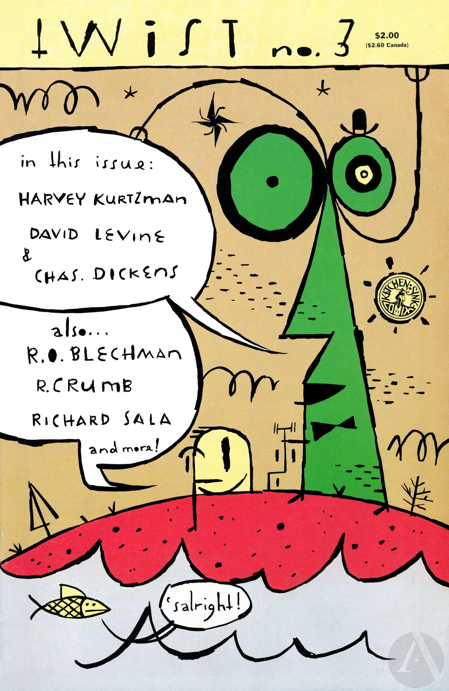 Read online Twist (1987) comic -  Issue #3 - 1