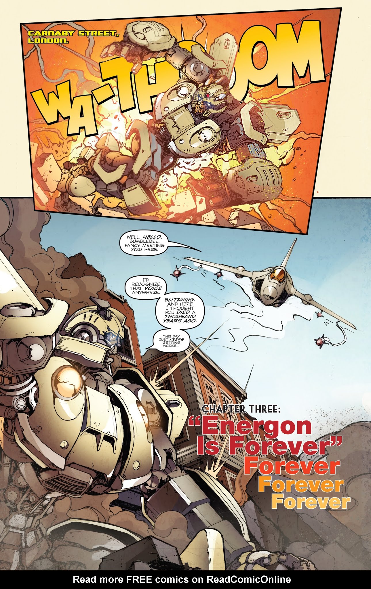 Read online Transformers: Bumblebee Movie Prequel comic -  Issue #3 - 3
