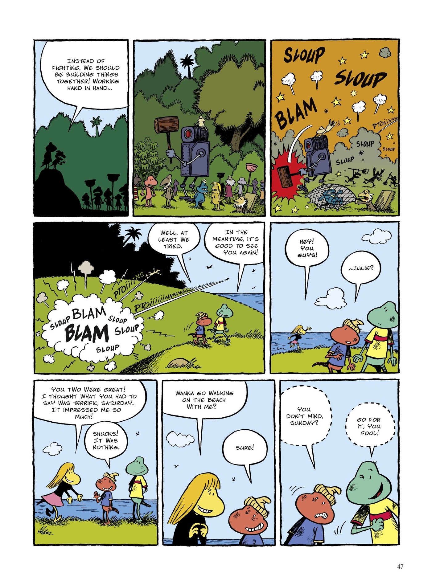 Read online Saturday and Sunday comic -  Issue #2 - 47