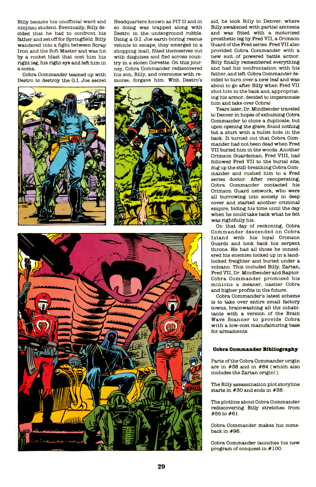 Read online G.I. Joe: Cobra Commander Tribute - 100-Page Spectacular comic -  Issue # TPB - 30