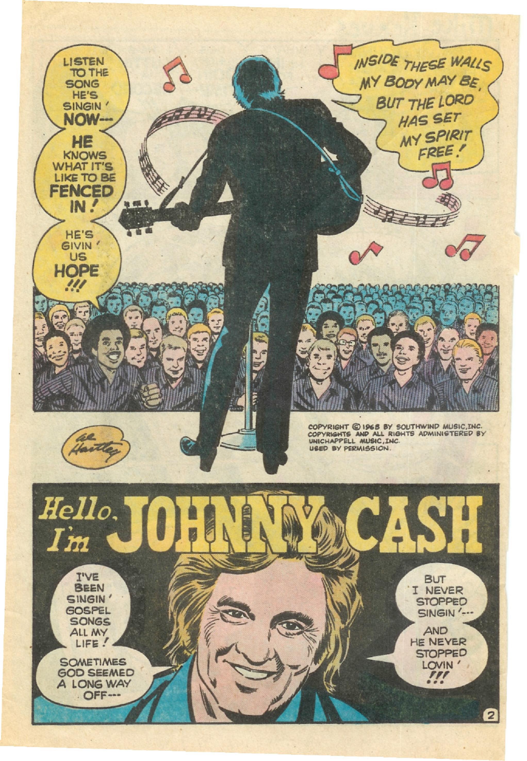 Read online Hello, I'm Johnny Cash comic -  Issue # Full - 4