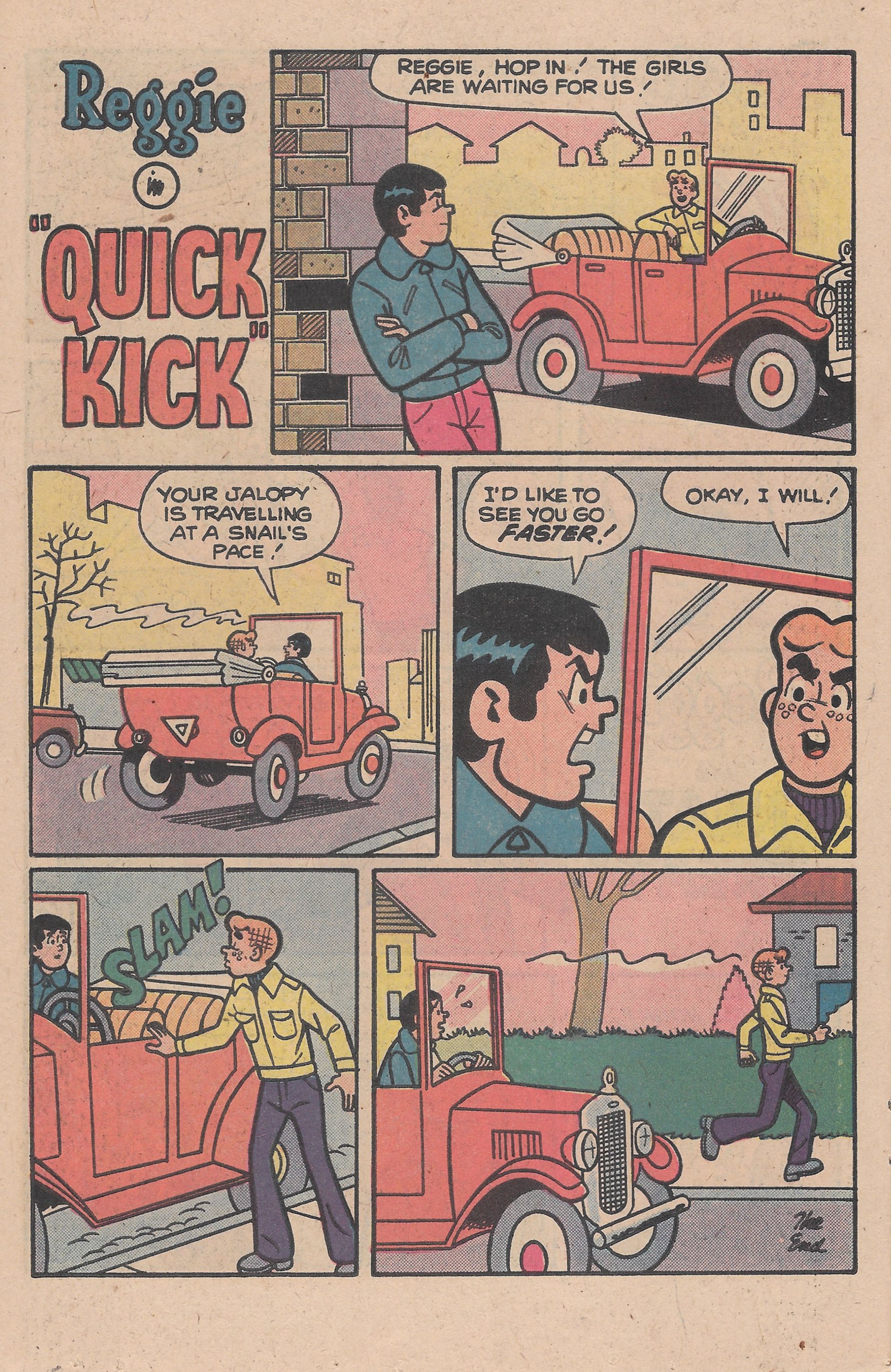 Read online Reggie's Wise Guy Jokes comic -  Issue #53 - 22