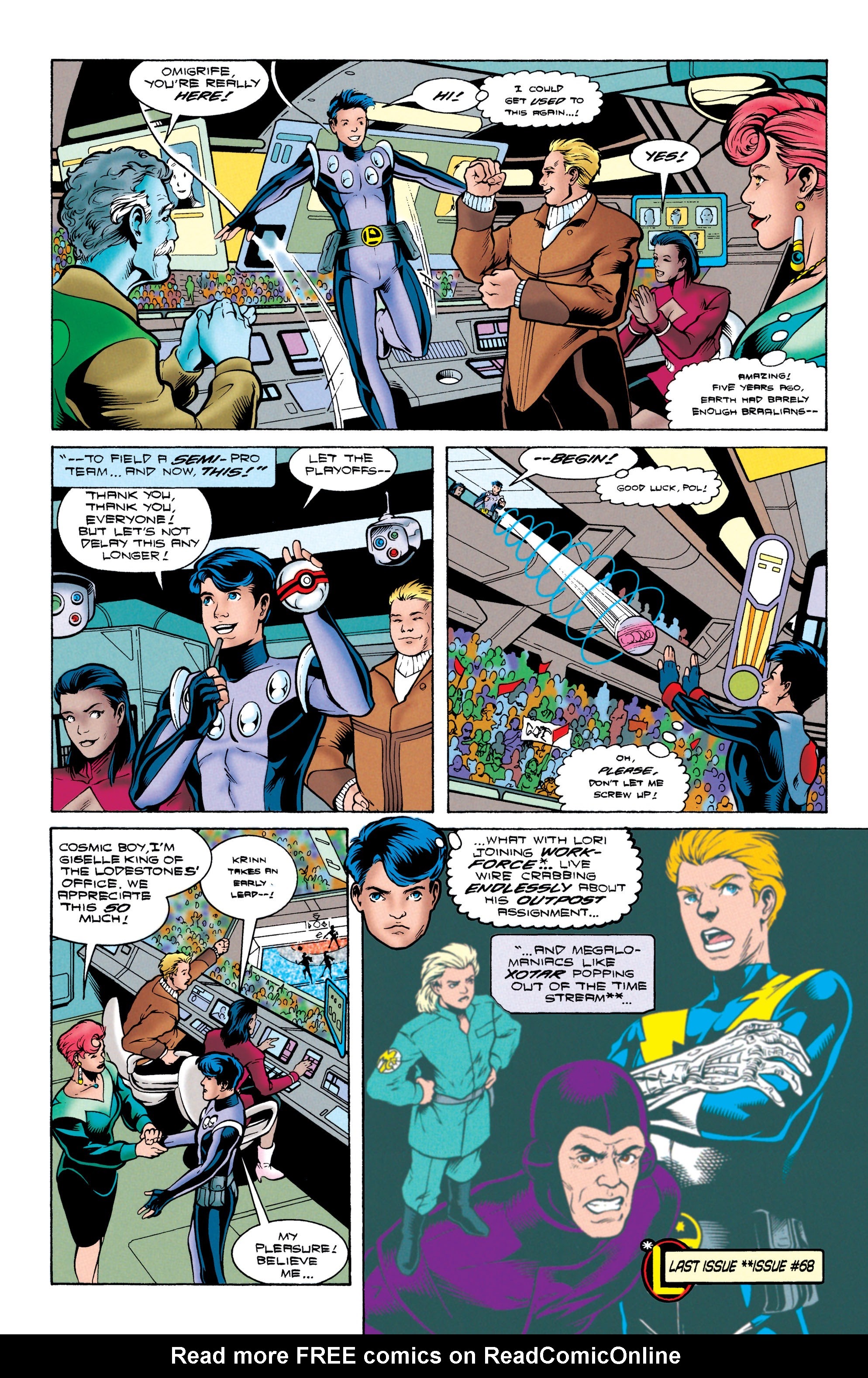 Read online Legionnaires comic -  Issue #70 - 8