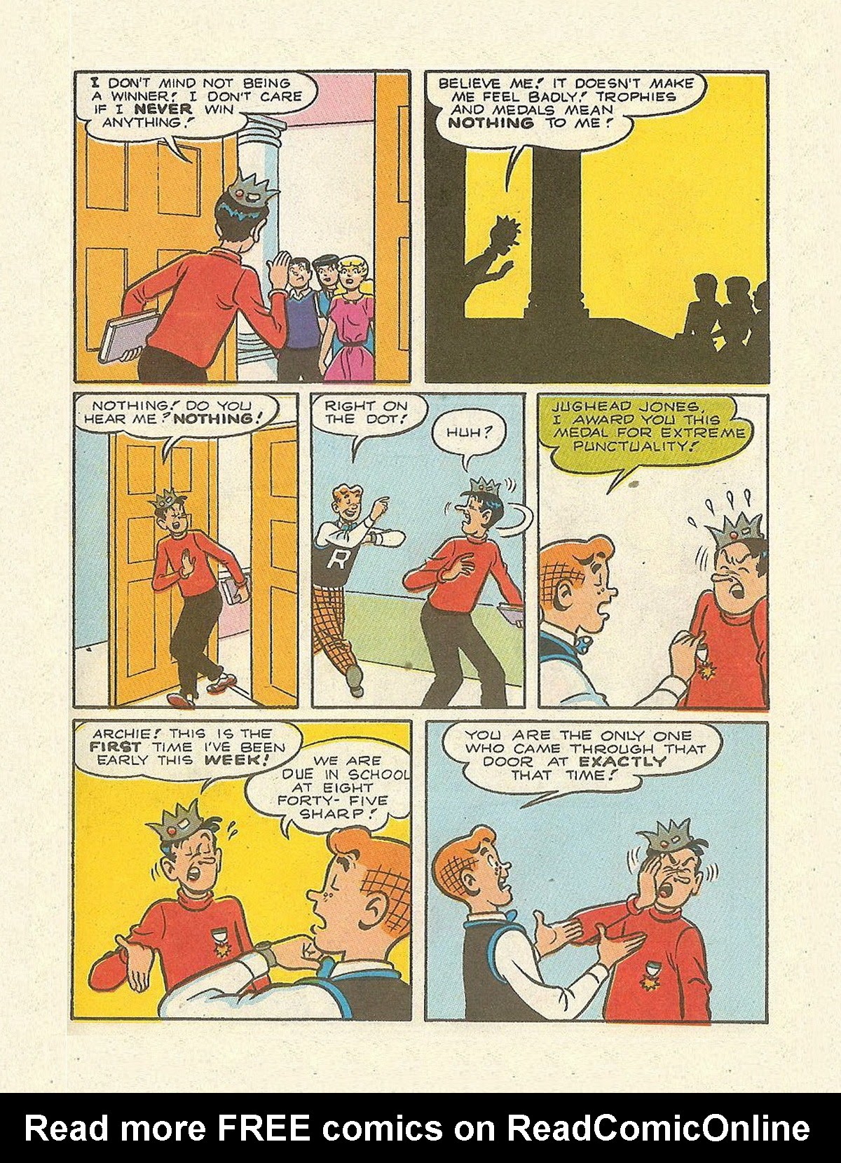 Read online Archie's Double Digest Magazine comic -  Issue #72 - 158