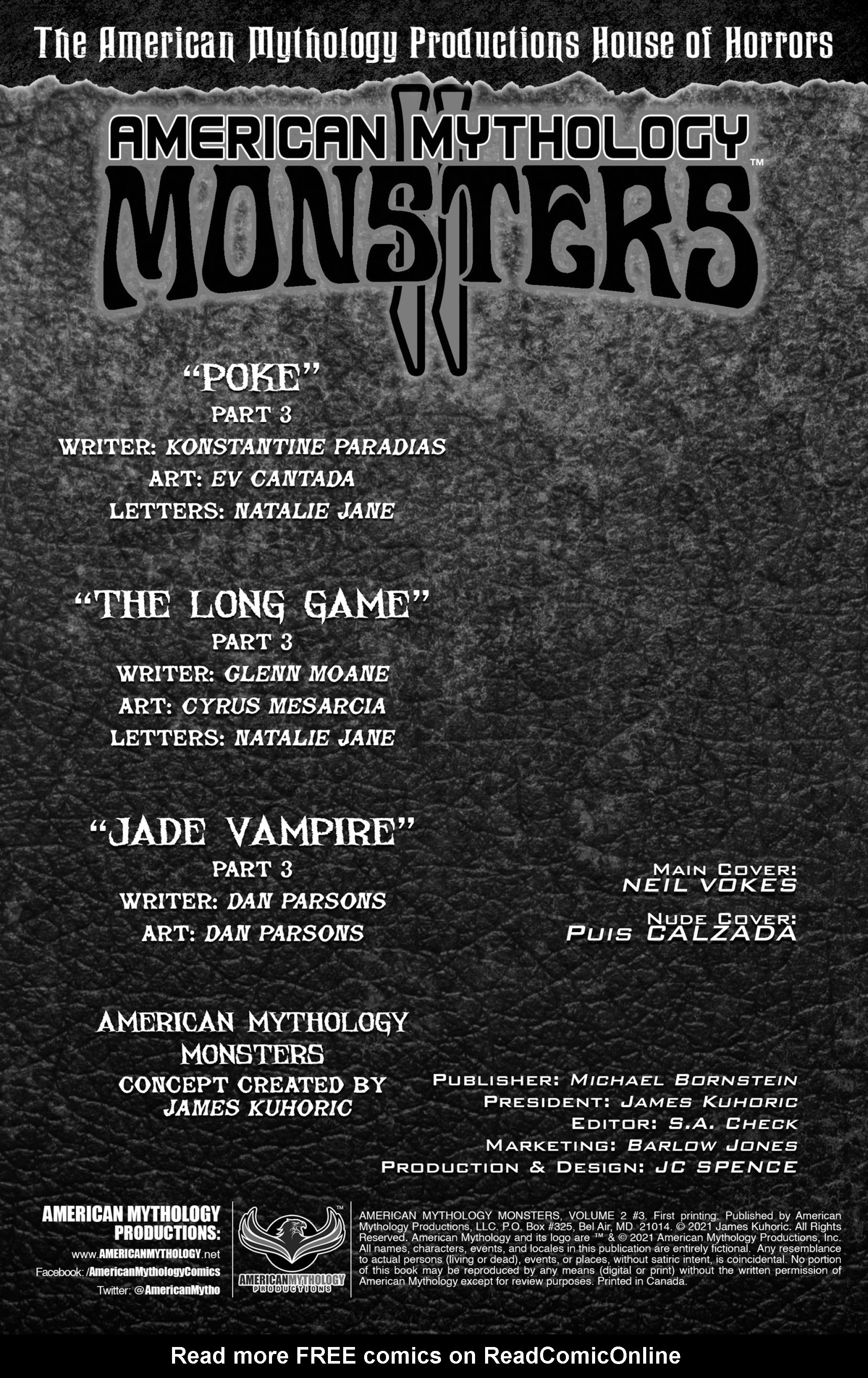 Read online American Mythology Monsters Vol. 2 comic -  Issue #3 - 2