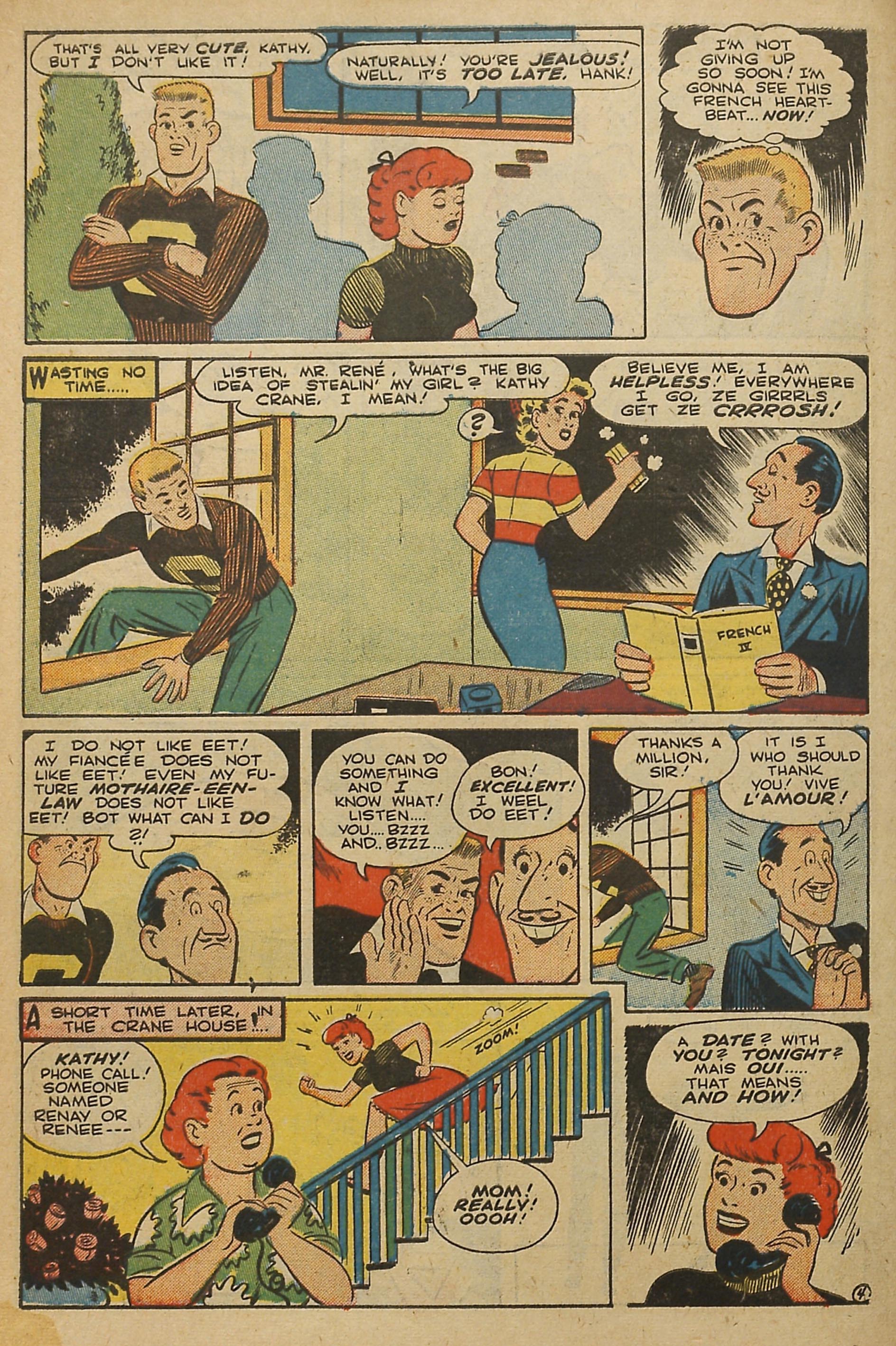 Read online Kathy (1949) comic -  Issue #8 - 6