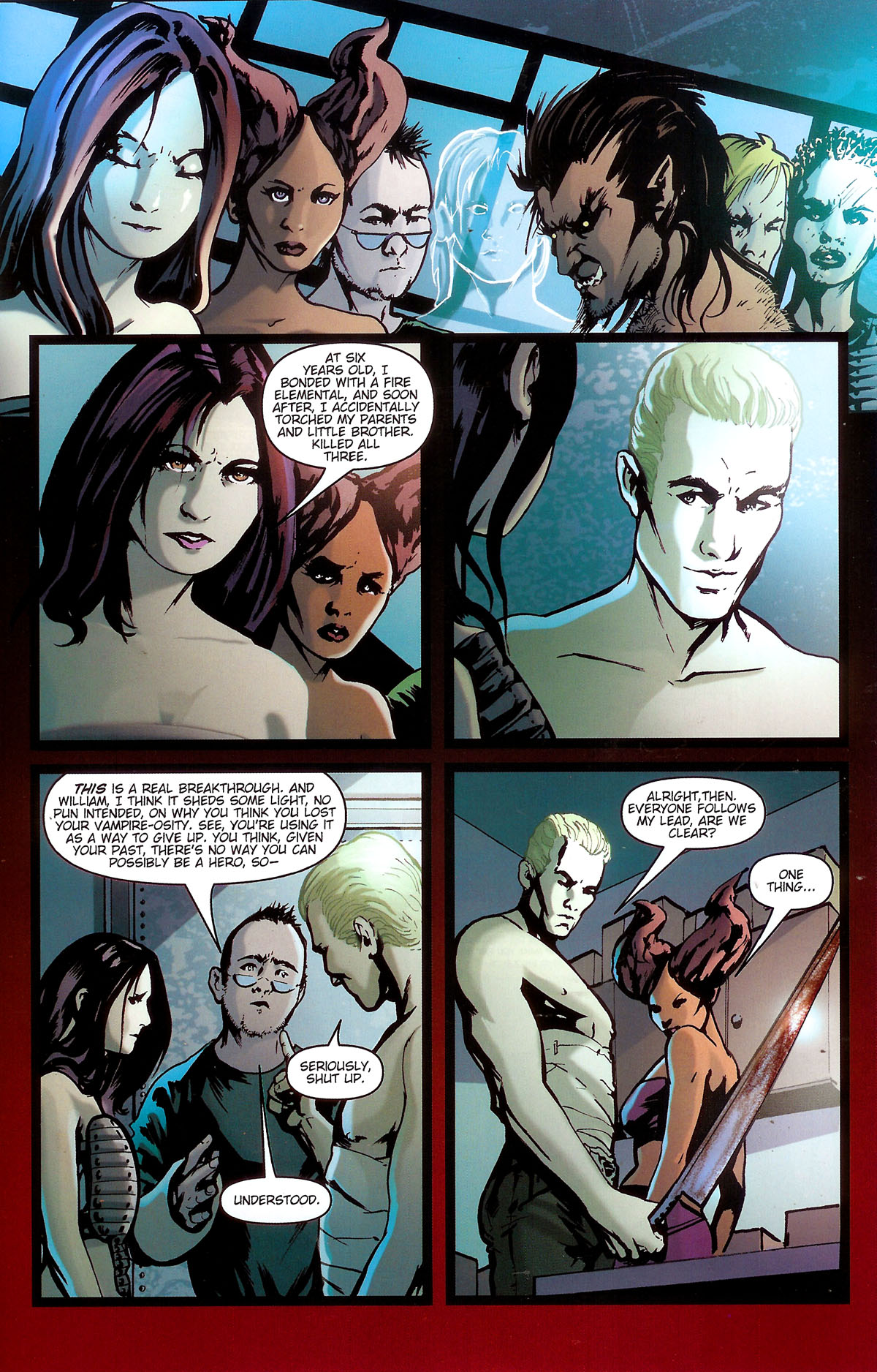 Read online Spike: Asylum comic -  Issue #5 - 9