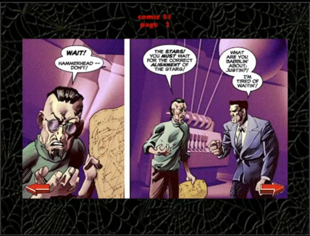 Read online Stan Lee Presents Spider-Man Cybercomic comic -  Issue #31 - 3