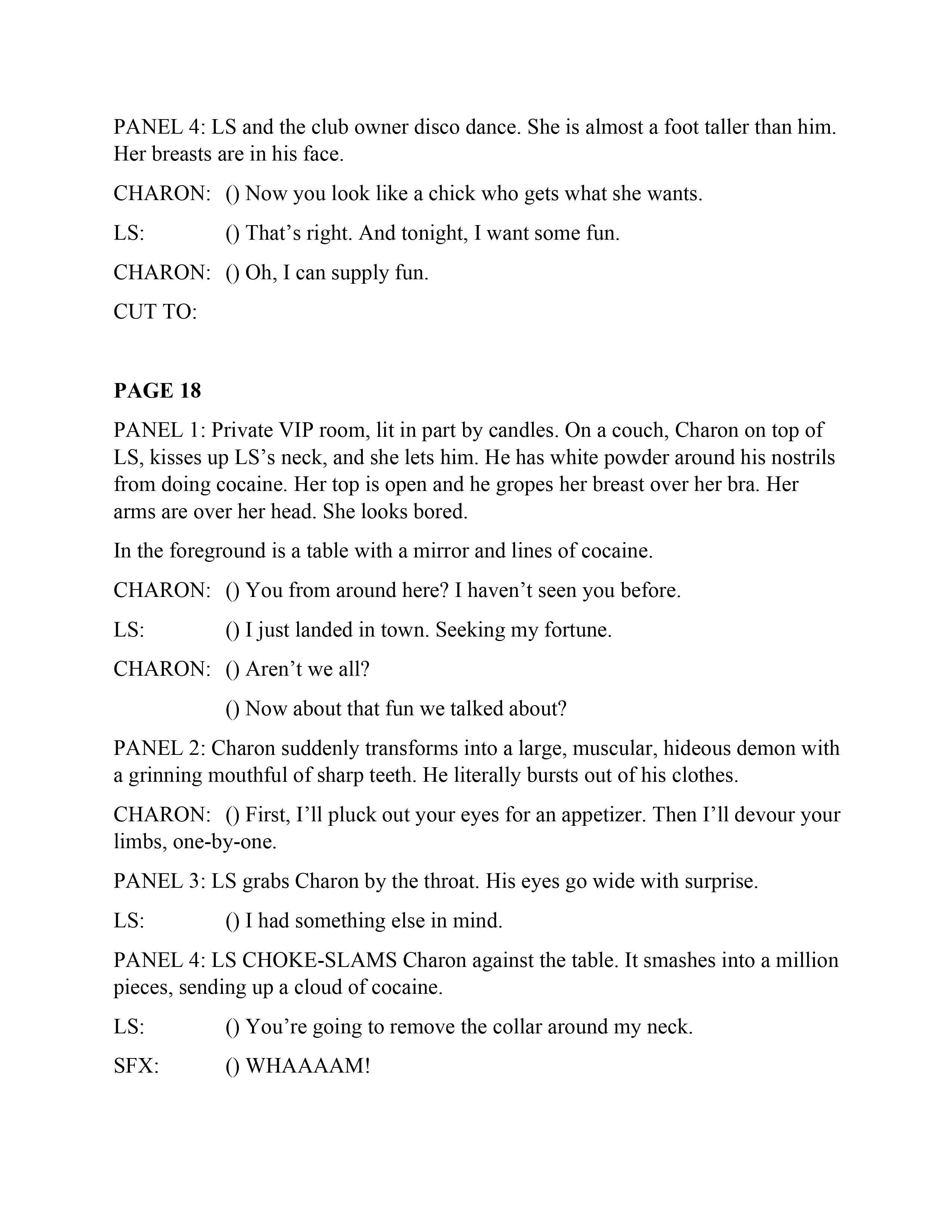 Read online Lady Satanus: Sinister Urge comic -  Issue # TPB - 72