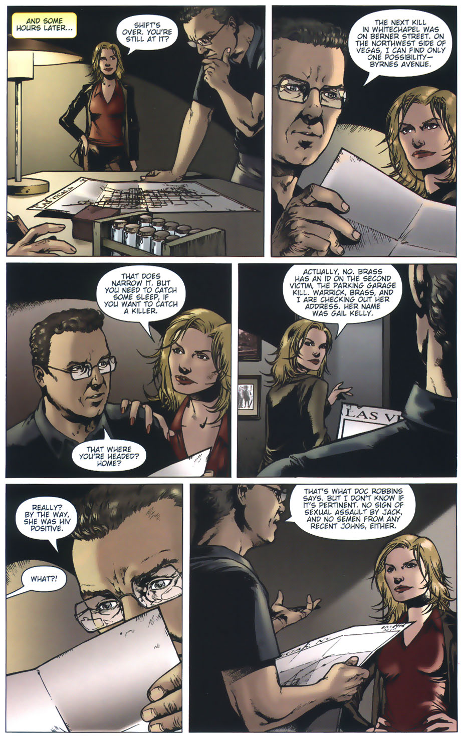 Read online CSI: Crime Scene Investigation comic -  Issue #3 - 12