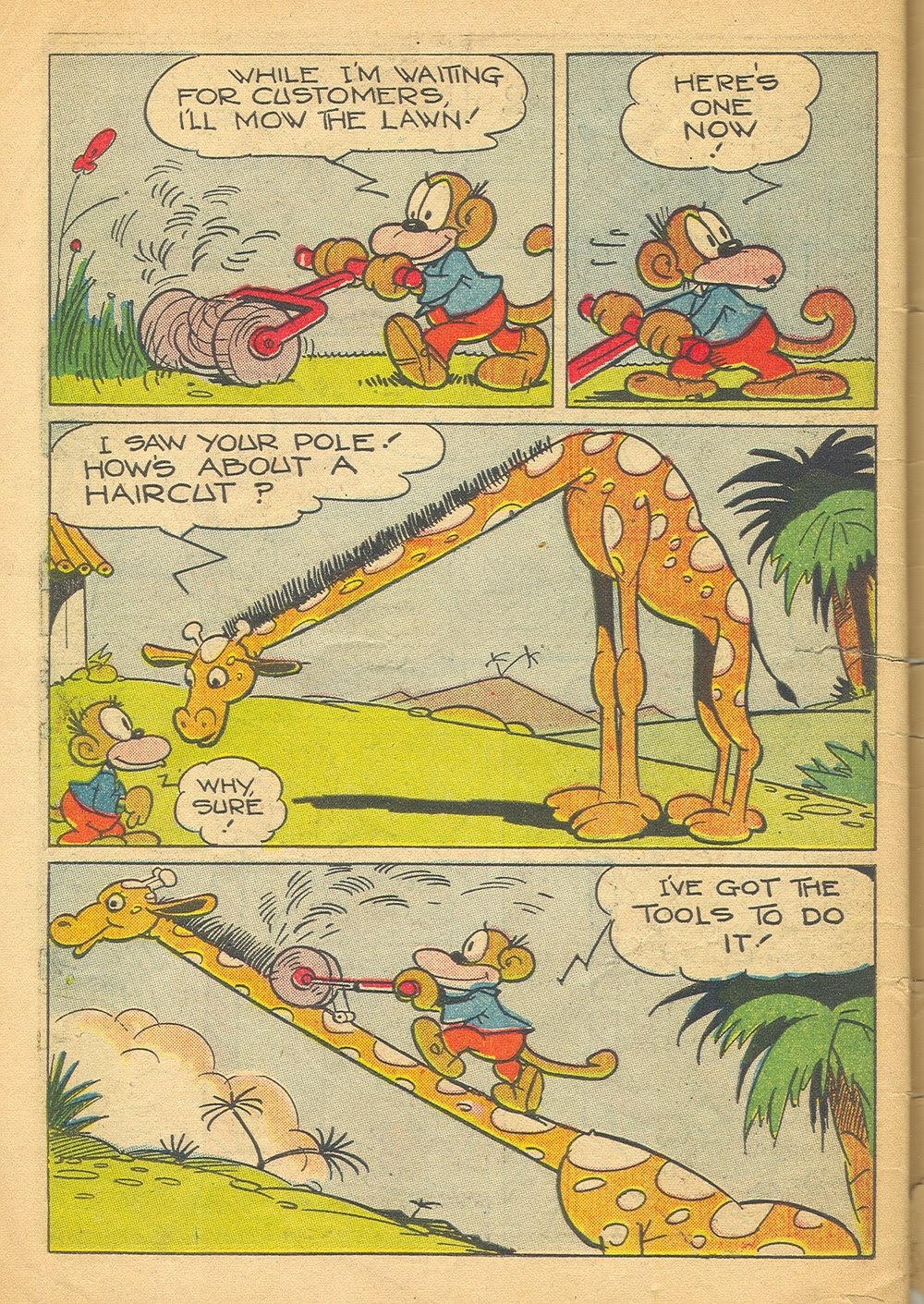 Read online Felix the Cat (1948) comic -  Issue #6 - 48