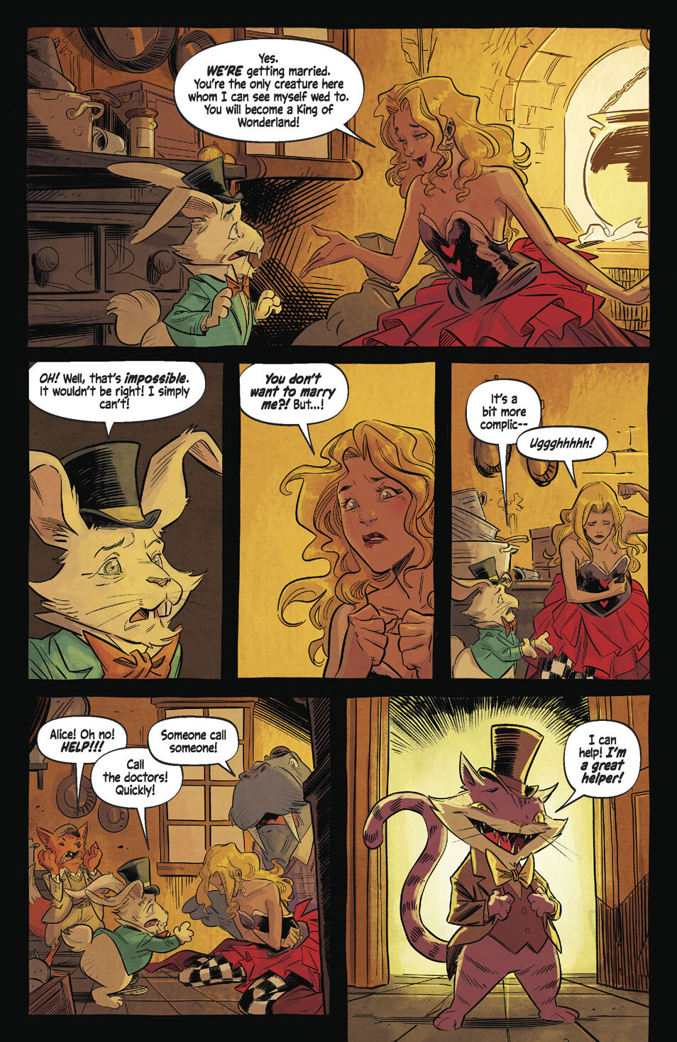Read online Alice Never After comic -  Issue #3 - 22
