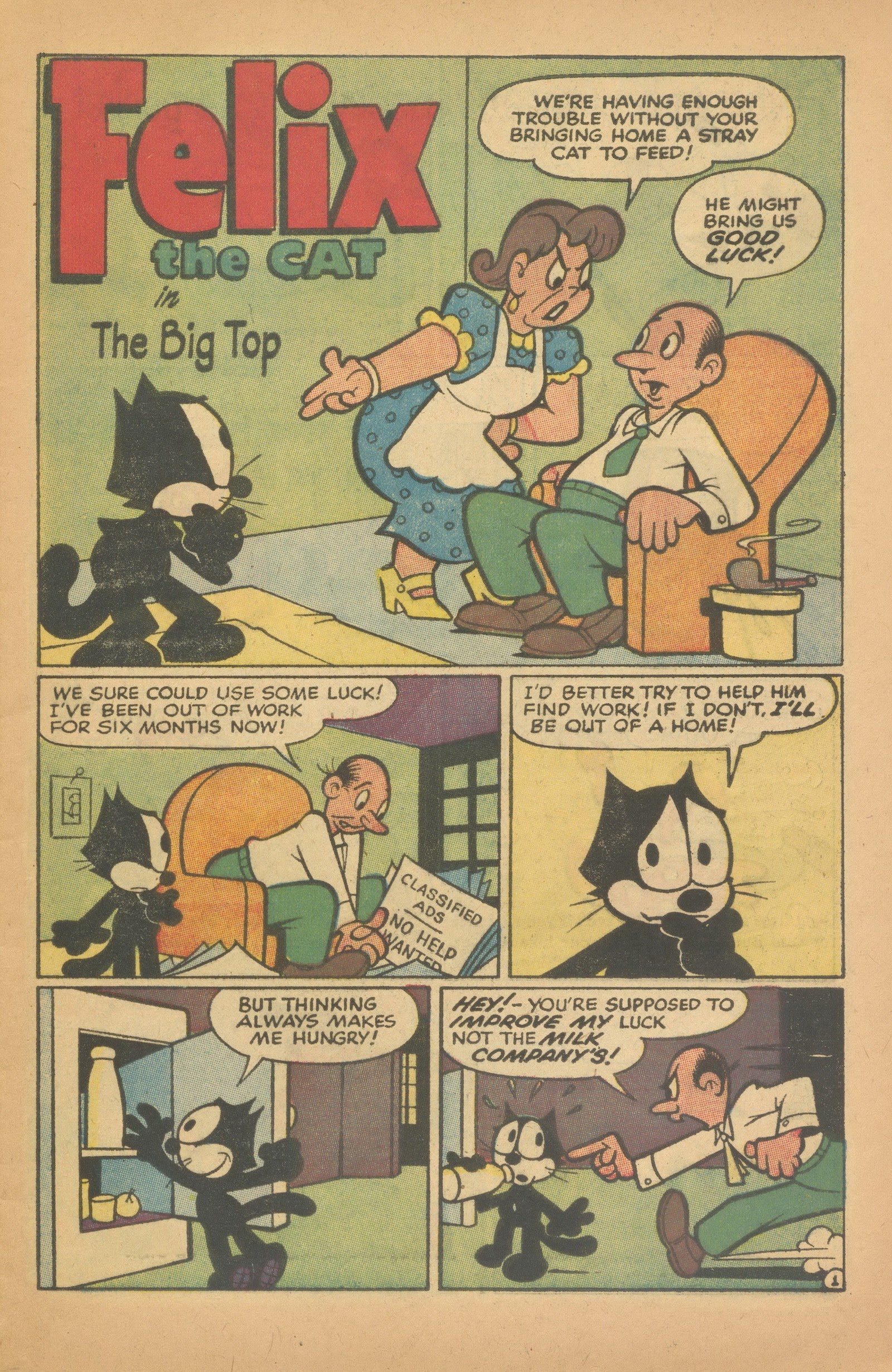 Read online Felix the Cat (1955) comic -  Issue #106 - 5