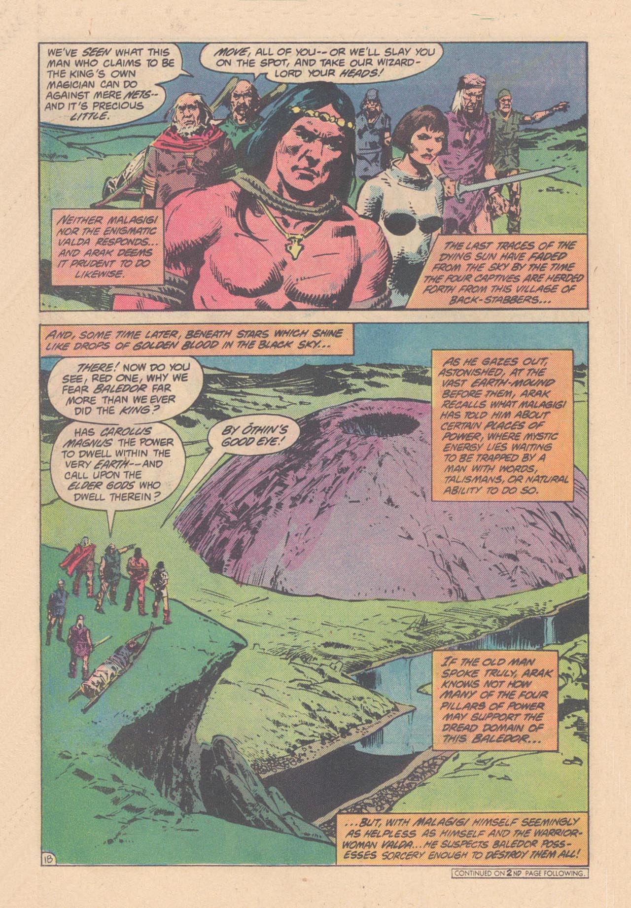 Read online Arak Son of Thunder comic -  Issue #3 - 22