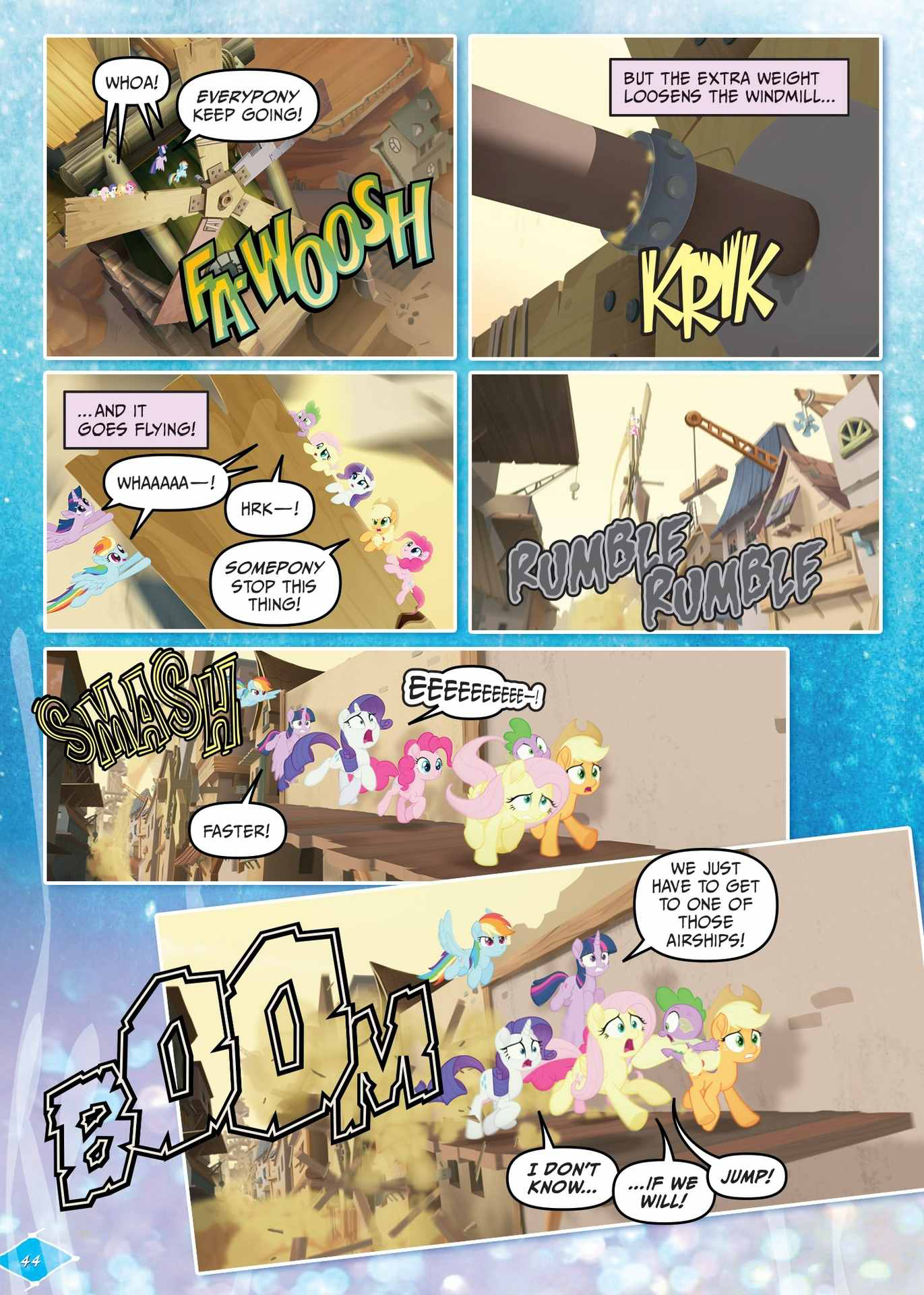 Read online My Little Pony: The Movie Adaptation comic -  Issue # TPB - 45