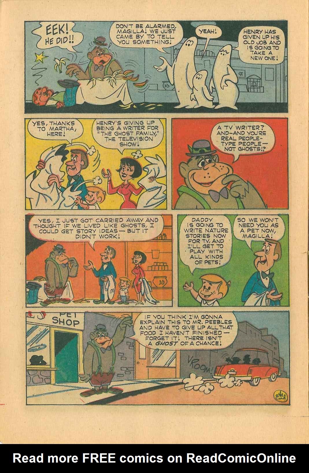 Read online Magilla Gorilla (1964) comic -  Issue #9 - 12