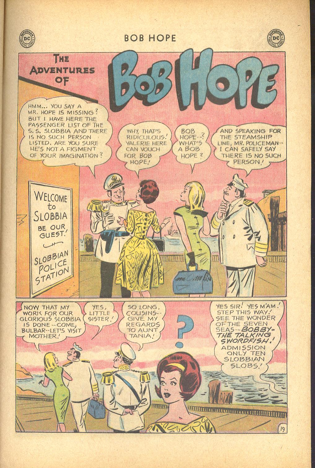 Read online The Adventures of Bob Hope comic -  Issue #84 - 25