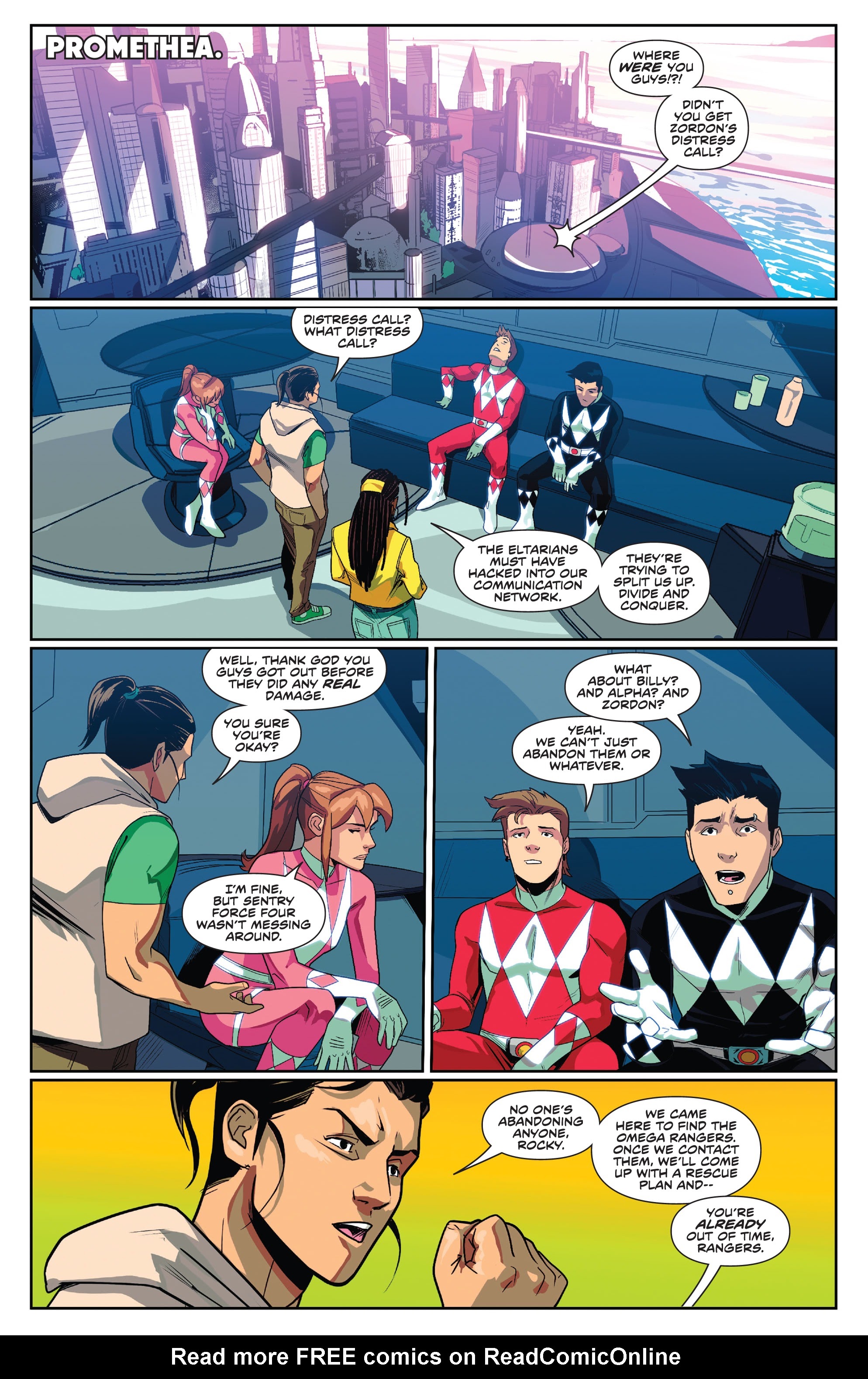 Read online Mighty Morphin comic -  Issue #13 - 22